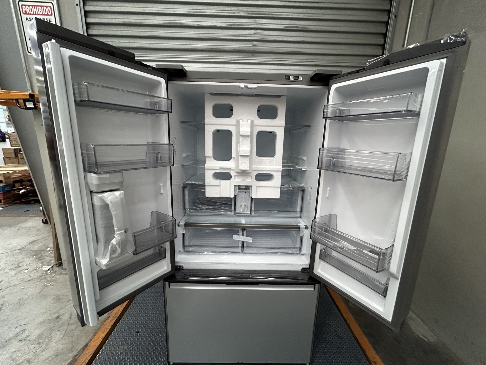 (NUEVO) Lote de 1 Refrigerador Marca SAMSUNG, Modelo RF30BB6200AP, Serie 00187L, Color NEGRO (Con p - Bild 4 aus 6