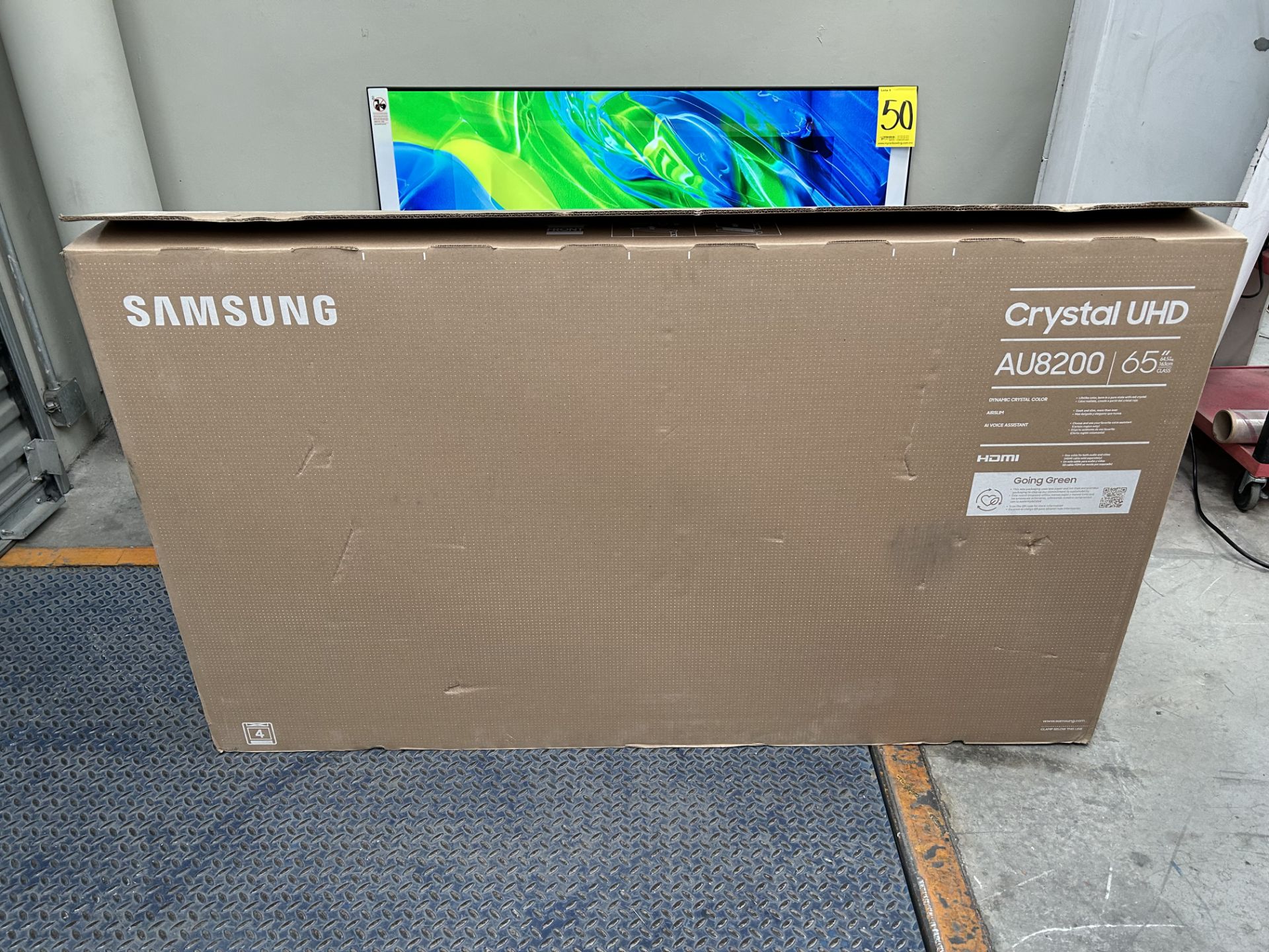 (NUEVO) Lote de 1 Pantalla de 65" Marca SAMSUNG, Modelo CRYSTAL AU8200 - Bild 4 aus 5