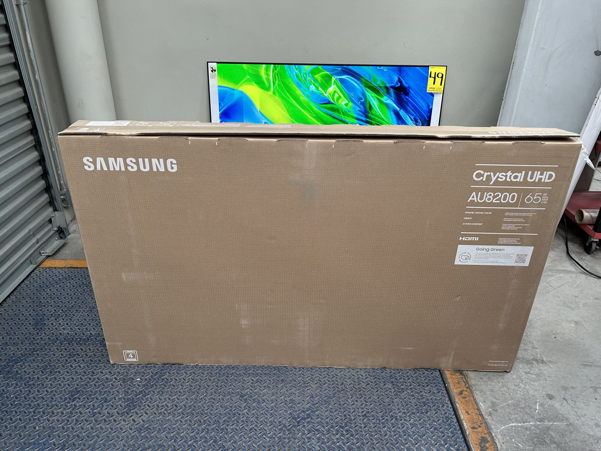 (NUEVO) Lote de 1 Pantalla de 65" Marca SAMSUNG, Modelo CRYSTAL AU8200 - Bild 4 aus 5