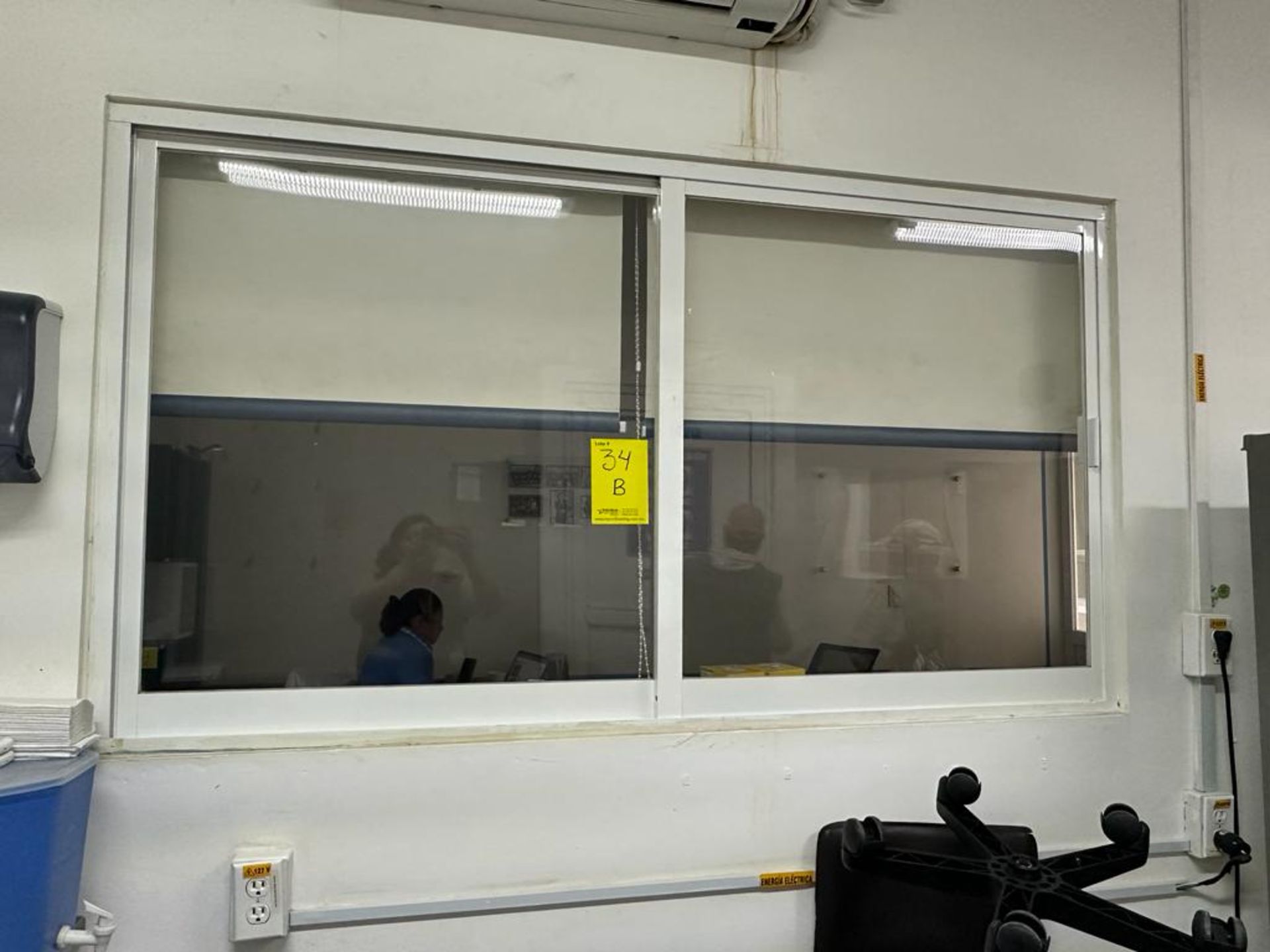 Lot consists of: 1 aluminum window with glass measures approximately 11.98 x 1.49 m; 1 aluminum - Image 11 of 26
