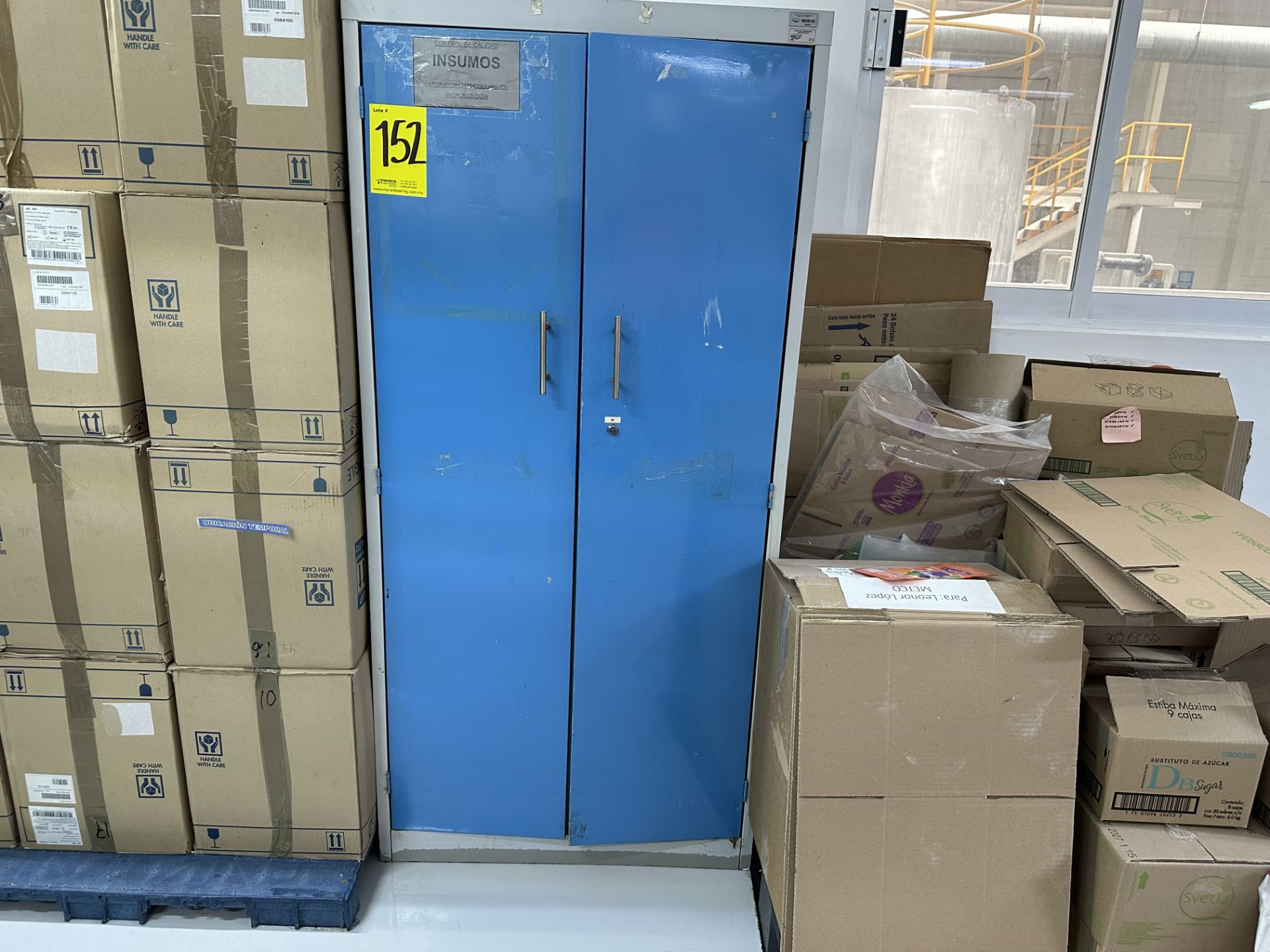 1 Lennox air conditioner, Model ND, S/S Series, including condensing unit; 1 storage cabinet with 2 - Image 6 of 14