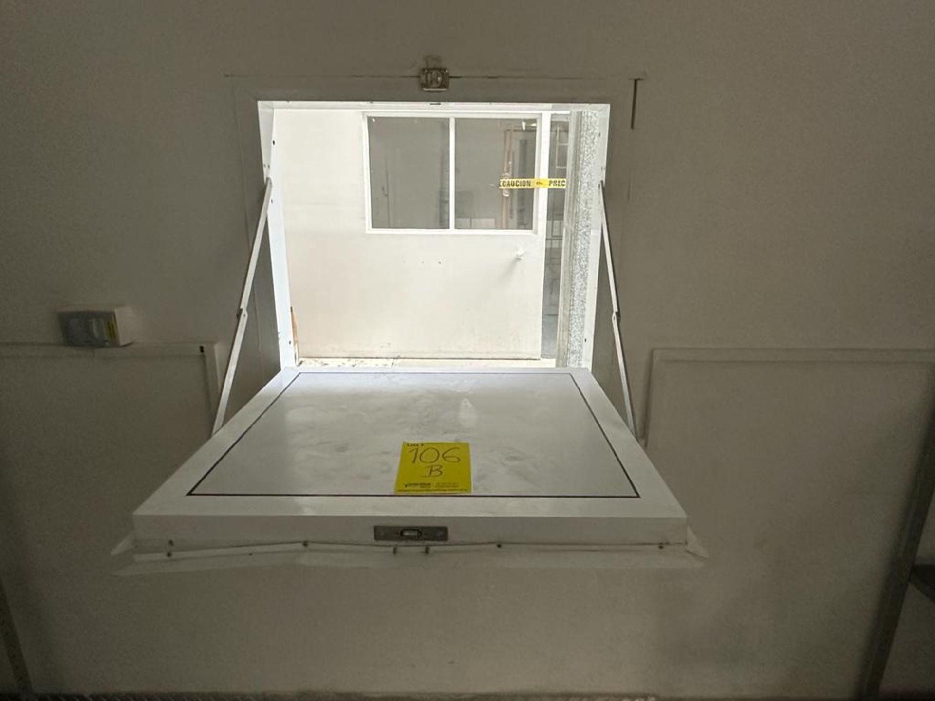 Lot consists of: 1 Aluminum window with acrylic approximate measures 2.36 x 0.99 m; 1 casement - Image 9 of 15