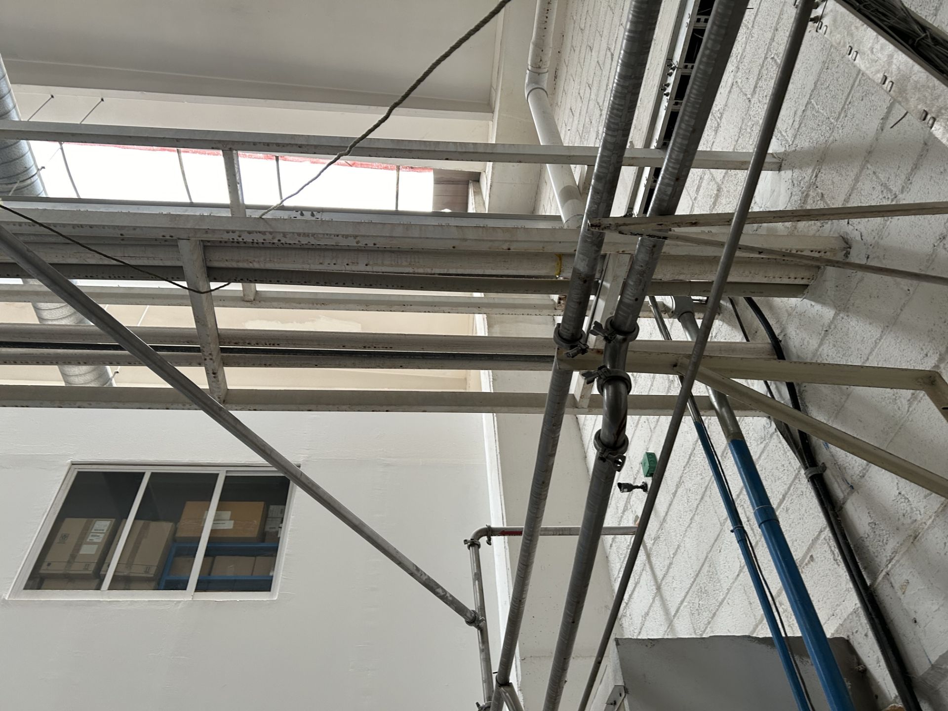 1 IPR Beam Mezzanine Structure measuring approximately 8 x 5.50 x 4.10m, contains: 8 IPR horizontal - Image 25 of 35