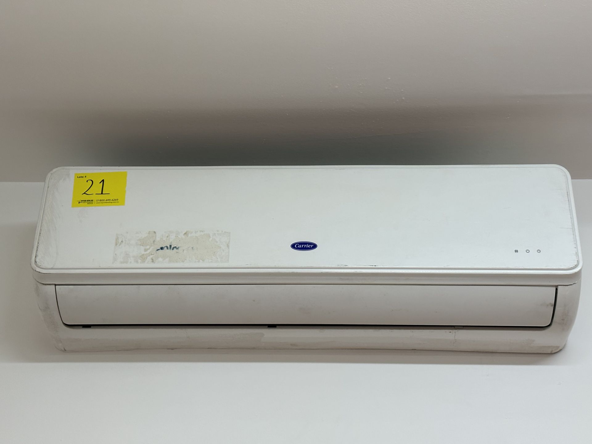 Lot of 2 minisplit air conditioners: 2 Carrier Air Conditioners, Model ND, ND Series, Includes cond - Image 2 of 6