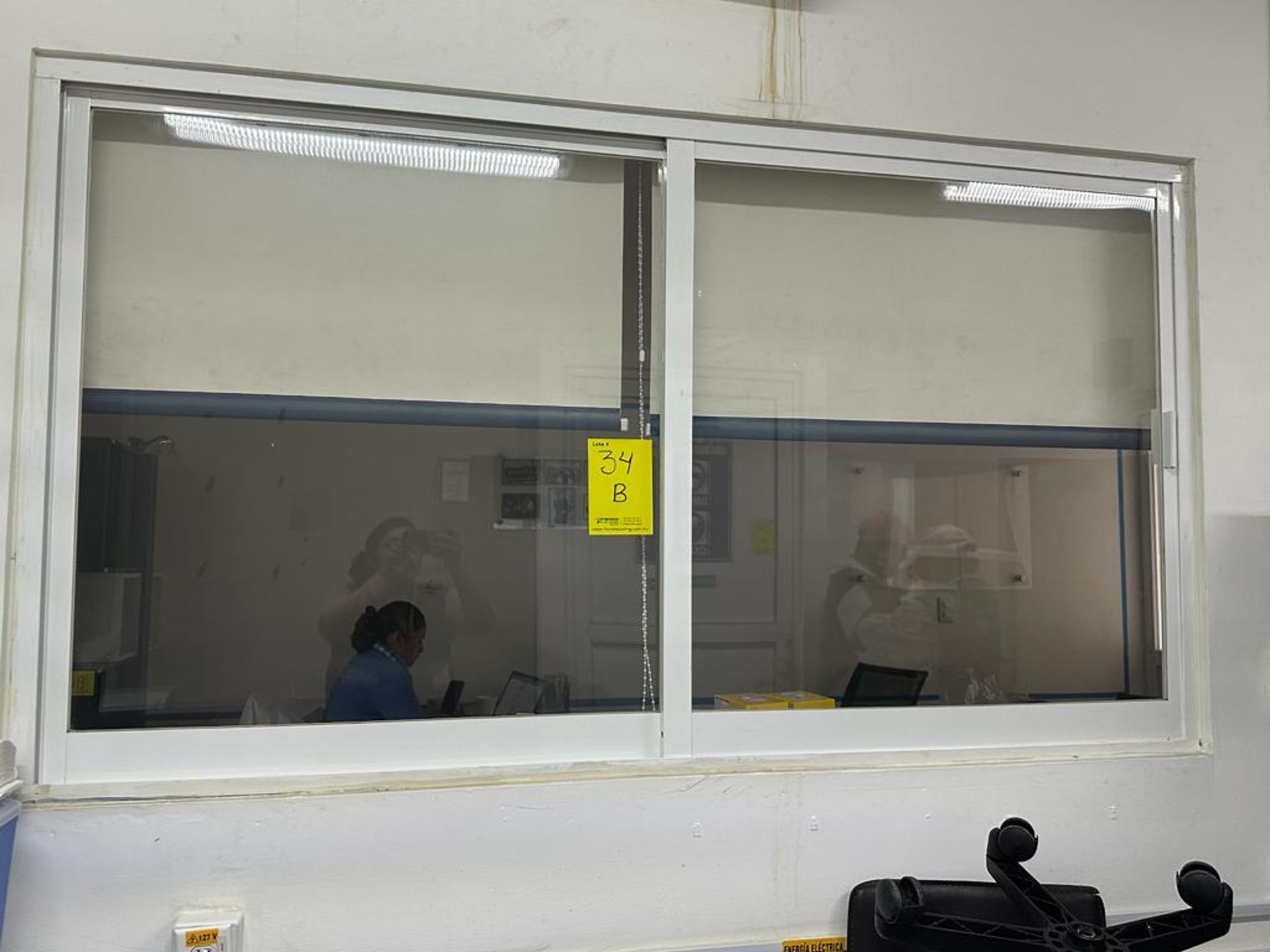 Lot consists of: 1 aluminum window with glass measures approximately 11.98 x 1.49 m; 1 aluminum - Image 14 of 26