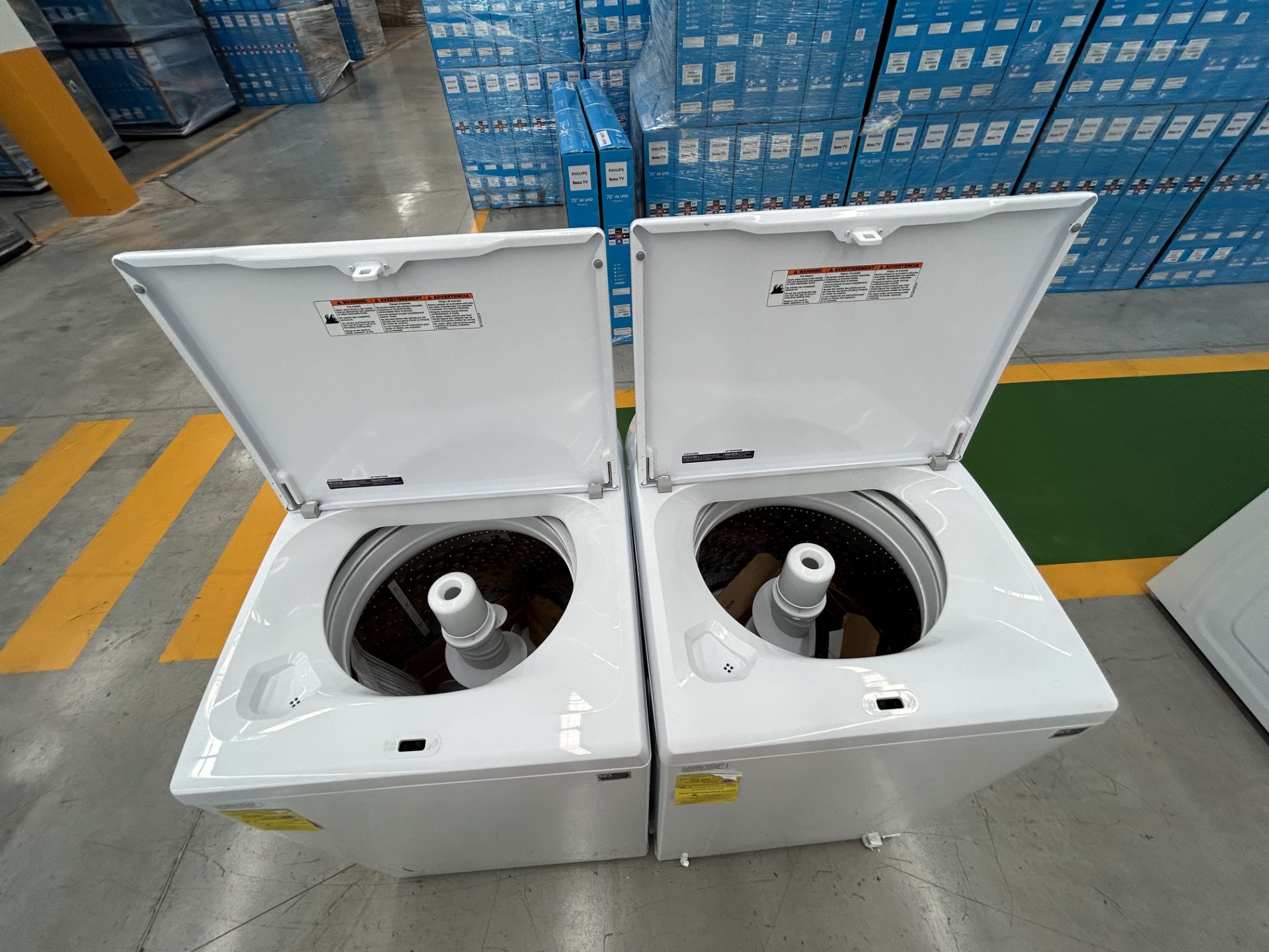 Lote de 2 Lavadoras contiene: 1 Lavadora de 20 KG, Marca WHIRPOOL, Modelo 8MWTW2024MJM0, Serie 7780 - Image 4 of 5