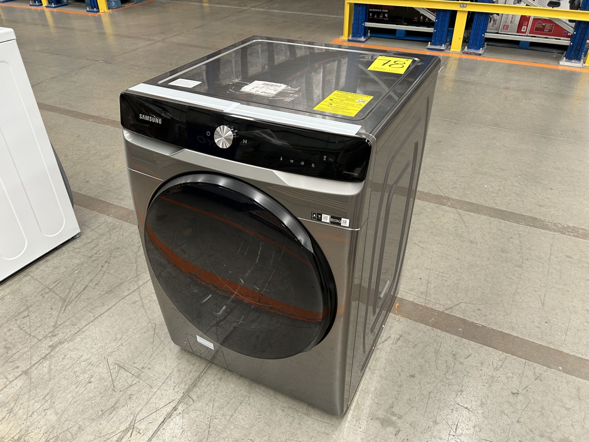 (Nuevo) Lote de 1 Lavasecadora de 20 KG, Marca SAMSUNG, Modelo WD20T6300GP, Serie 700779T, Color GR - Image 3 of 5