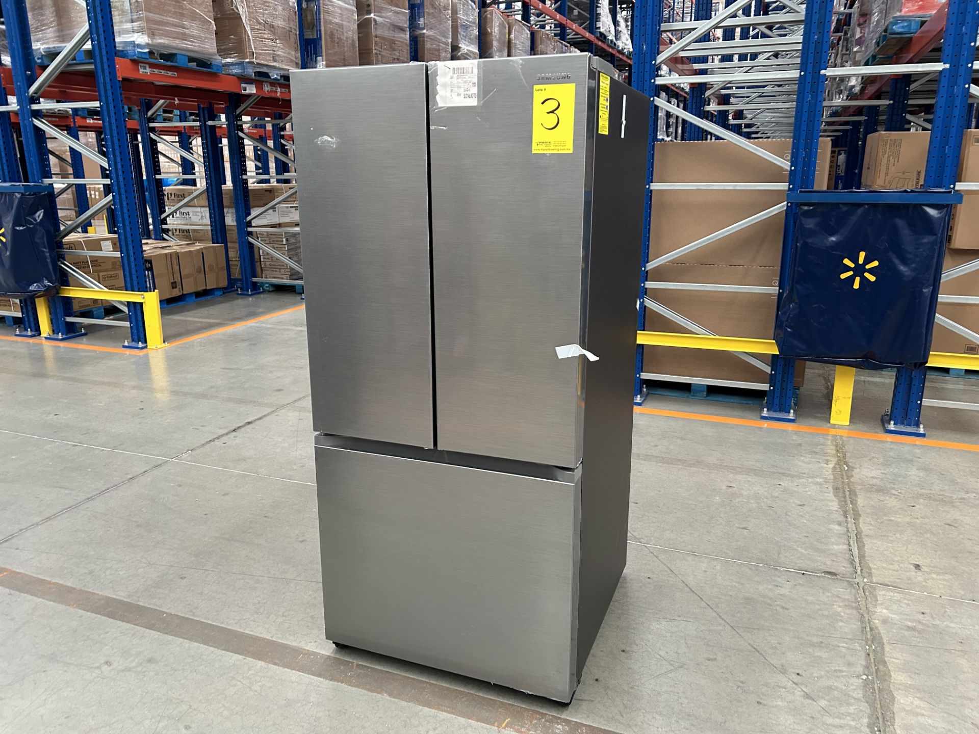 (Nuevo) Lote de 1 refrigerador Marca SAMSUNG, Modelo RF25C5151S9, Serie 700103V, Color GRIS (Favor - Image 2 of 5