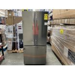 (Nuevo) Lote de 1 refrigerador Marca LG, Modelo GM22BIP, Serie V1C393, Color GRIS (Favor de inspecc