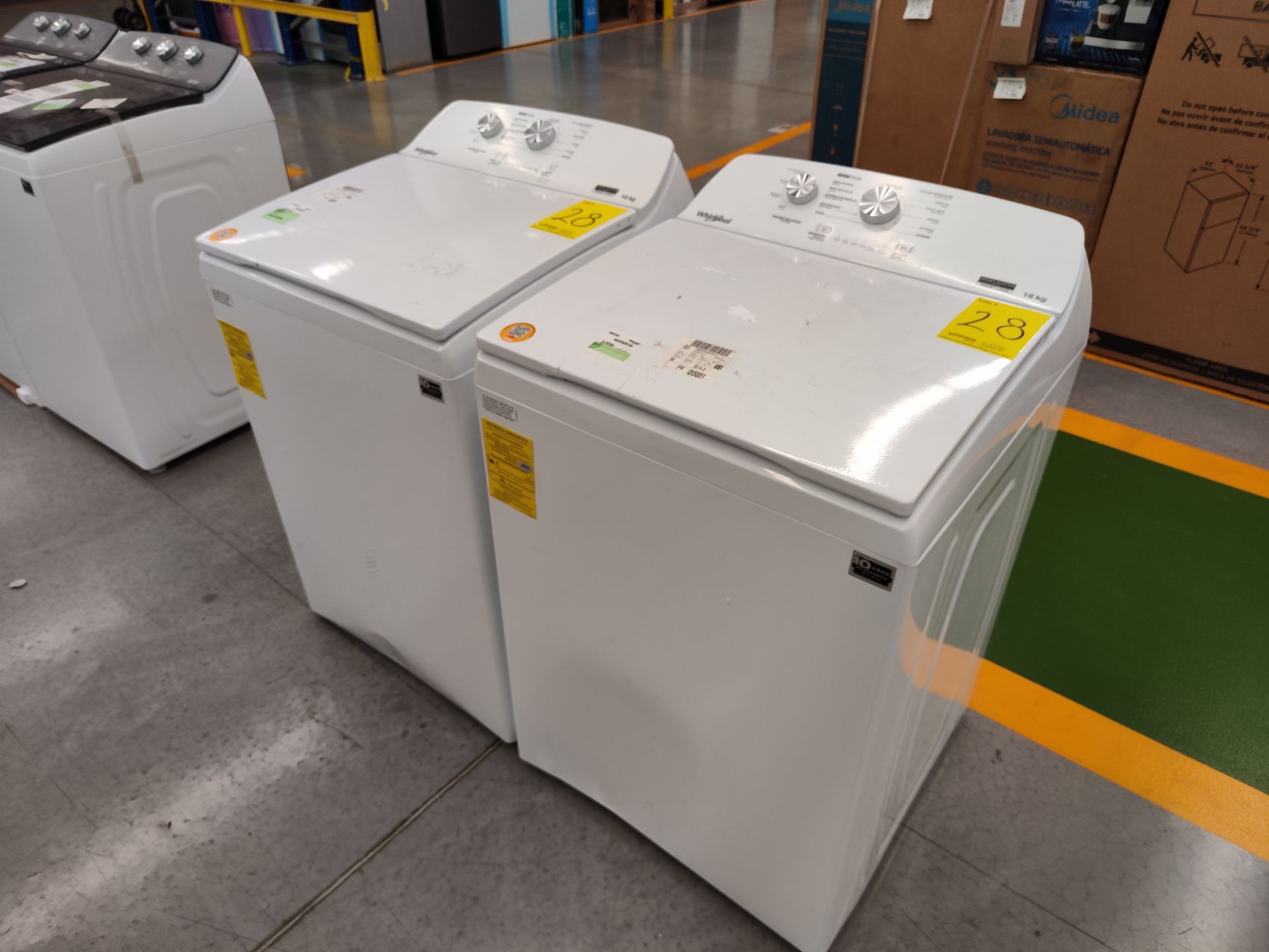 Lote de 2 Lavadoras contiene: 1 Lavadora de 16 KG, Marca WHIRPOOL, Modelo 8MWTW1613MJQ1, Serie 4662 - Bild 2 aus 7