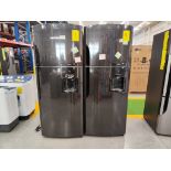 Lote de 2 refrigeradores contiene: 1 refrigerador con dispensador de agua Marca MABE, Modelo RMS510