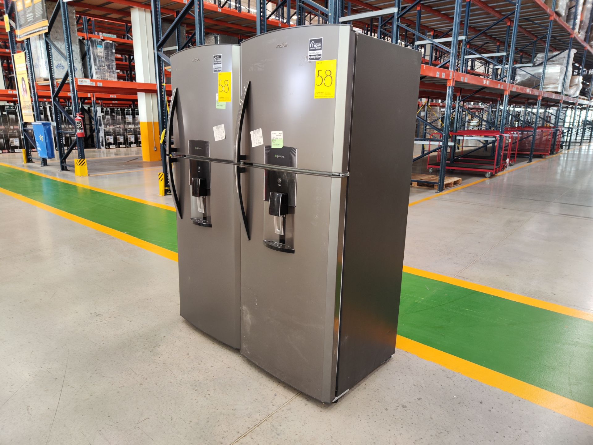 Lote de 2 refrigeradores contiene: 1 refrigerador con dispensador de agua Marca MABE, Modelo RME360 - Bild 2 aus 8