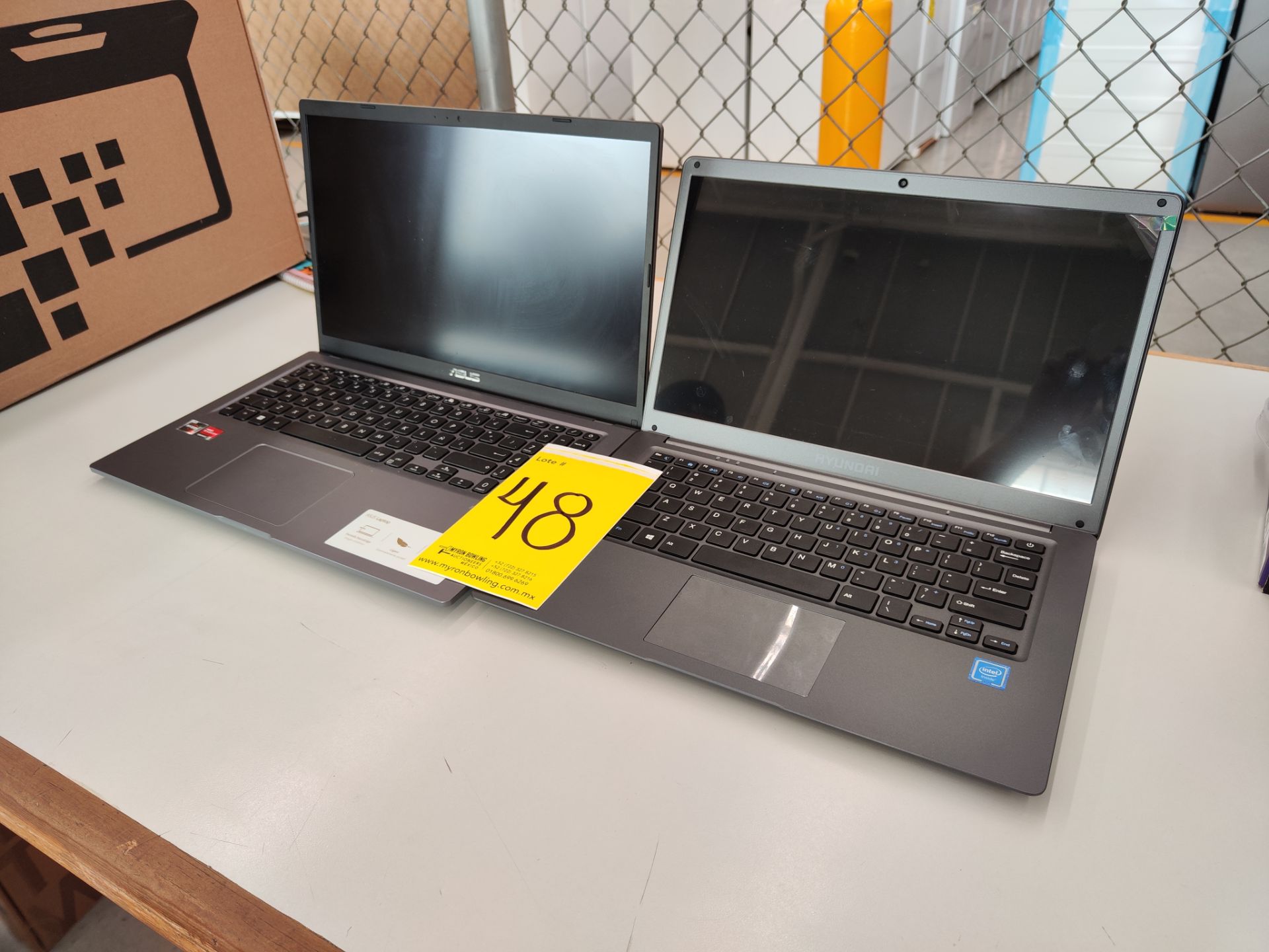 Lote de 2 laptops contiene: 1 laptop ASUS, Modelo D515D, Serie 39245, Almacenamiento 256 GB, RAM 8 - Bild 2 aus 6