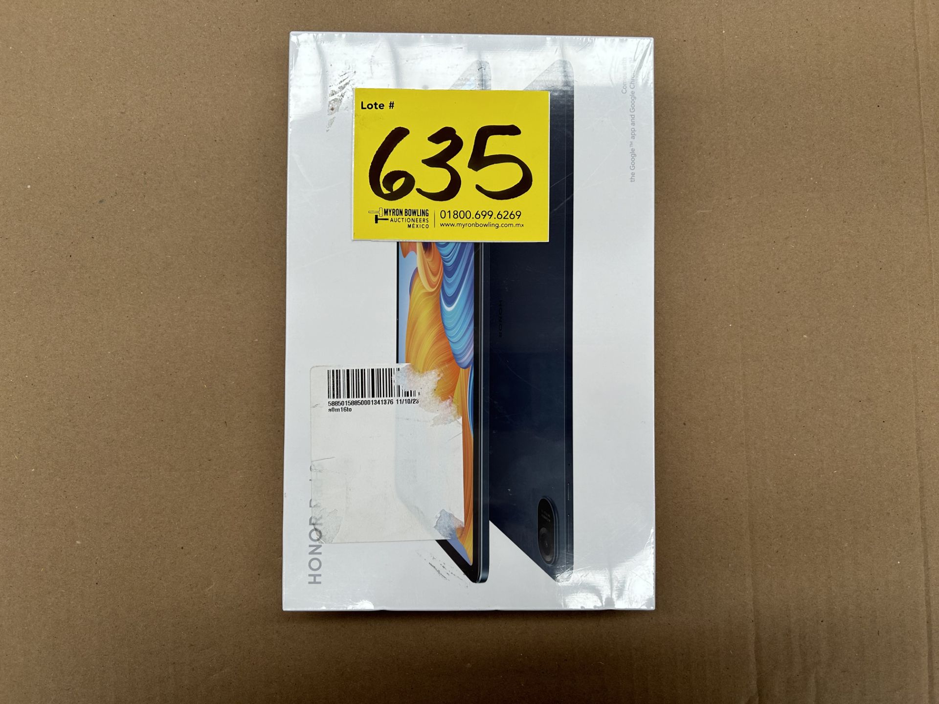 (Nuevo) Lote de 1 Tableta Marca HONOR PAD 8, Modelo HEY-W09, Serie G07905, 6 GB de RAM, 128GB de Al