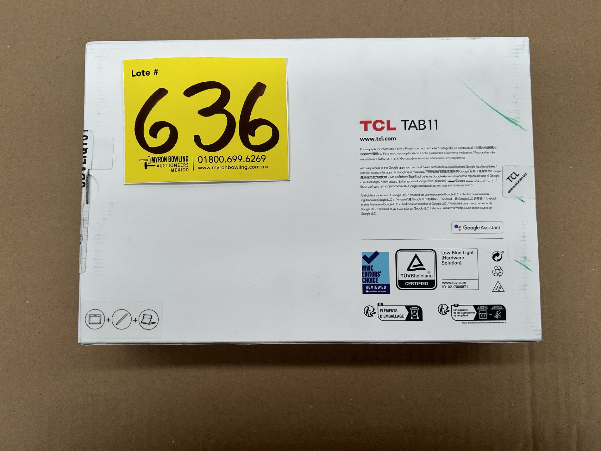 (Nuevo) Lote de 1 Tableta Marca TCL TAB 11, Modelo 9466X, Serie 1FA881, 4 GB de RAM, 128 GB de Alma - Image 3 of 4