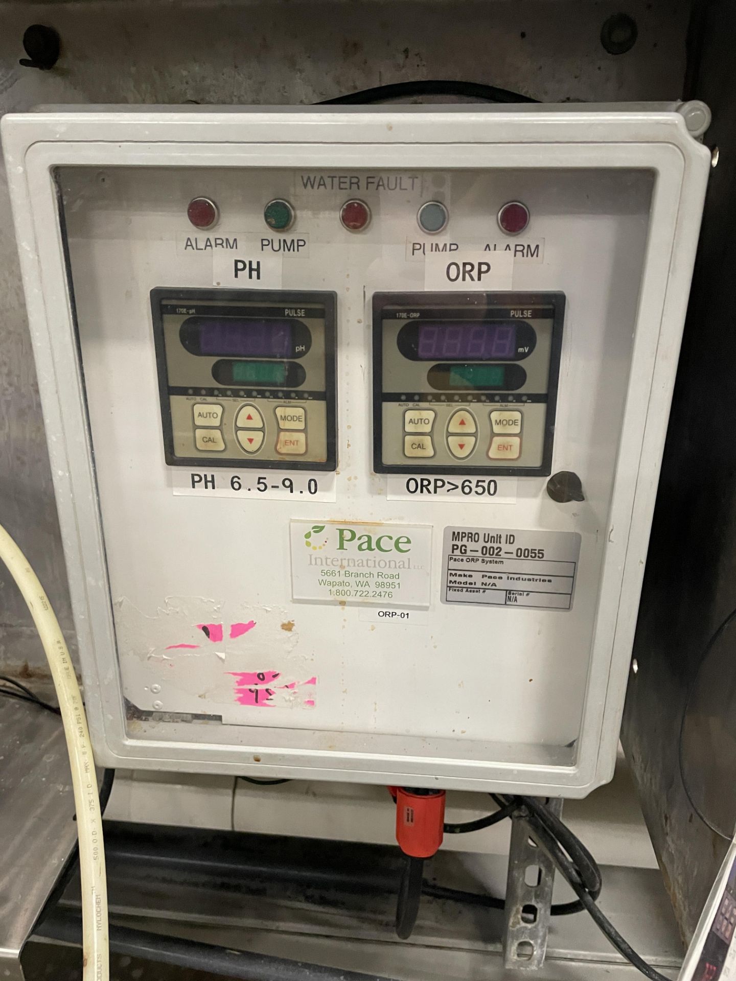 Pace International ORP & PH System, w/ Iwaki Metering Pump - Subj to Bulk | Rig Fee $175 - Image 2 of 4