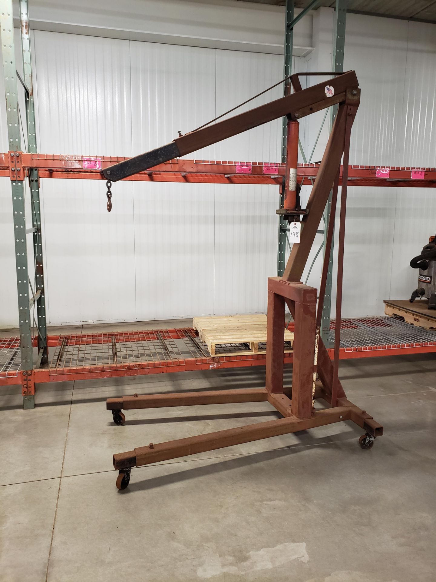 Portable Hydraulic Arm Crane | Rig Fee $50