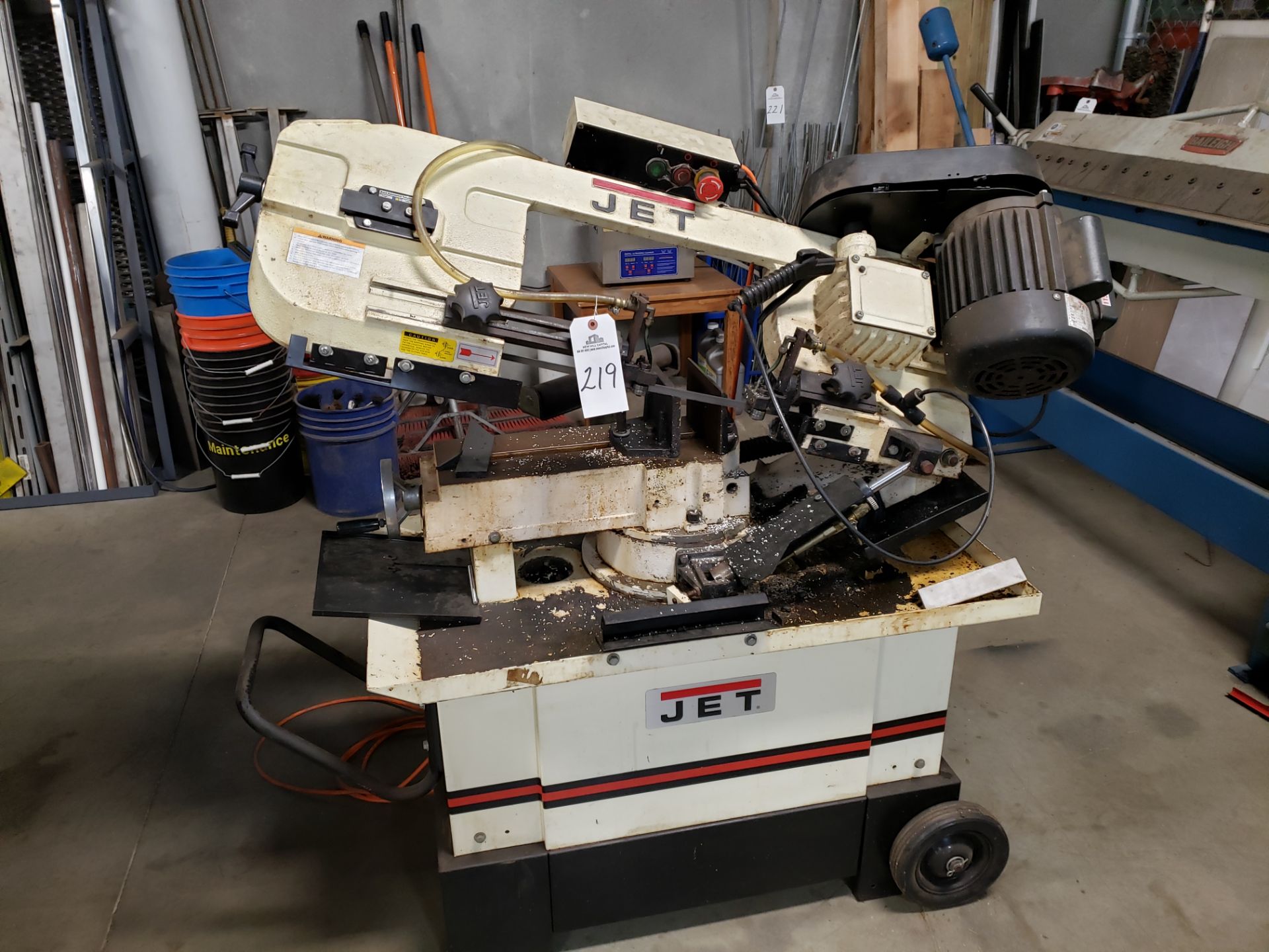 Jet Horizontal Bandsaw | Rig Fee $150