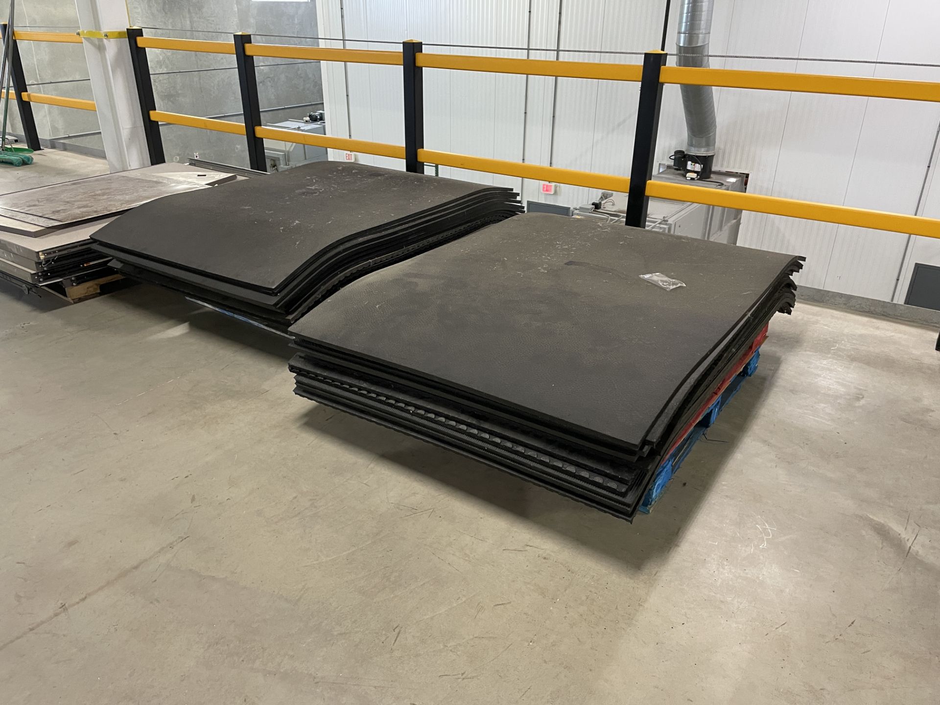 (3) Pallet Lots Anti-Fatigue Mats (Ref Location: Two Pallets Upper Level, One Lowe | Rig Fee $50