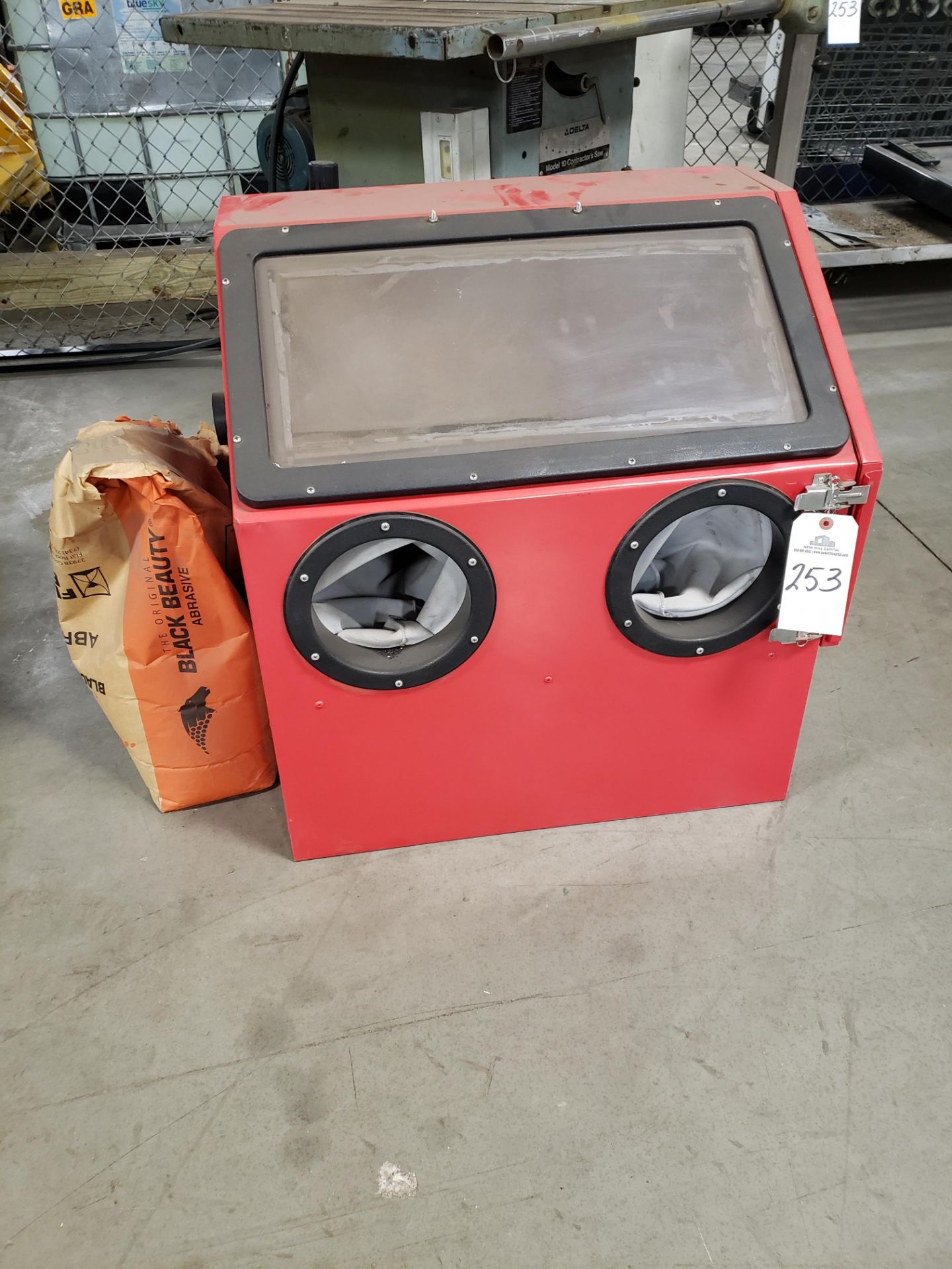 Benchtop Sandblast Cabinet | Rig Fee $50