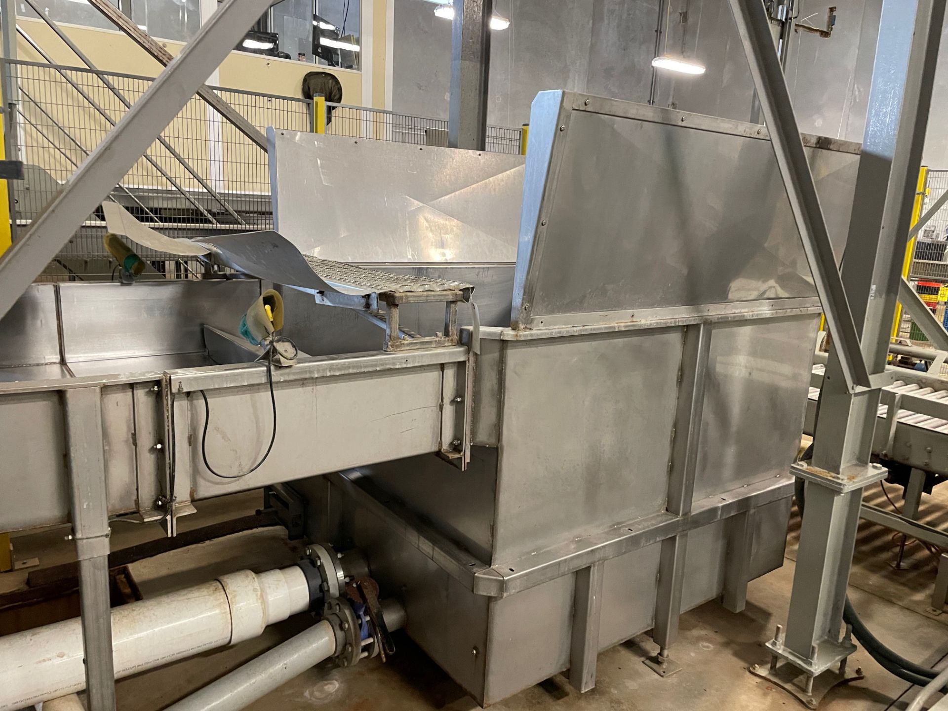 2013 MAF Stainless Steel Fruit Float Hopper and Flume System, Approx - Subj to Bulk | Rig Fee $2250