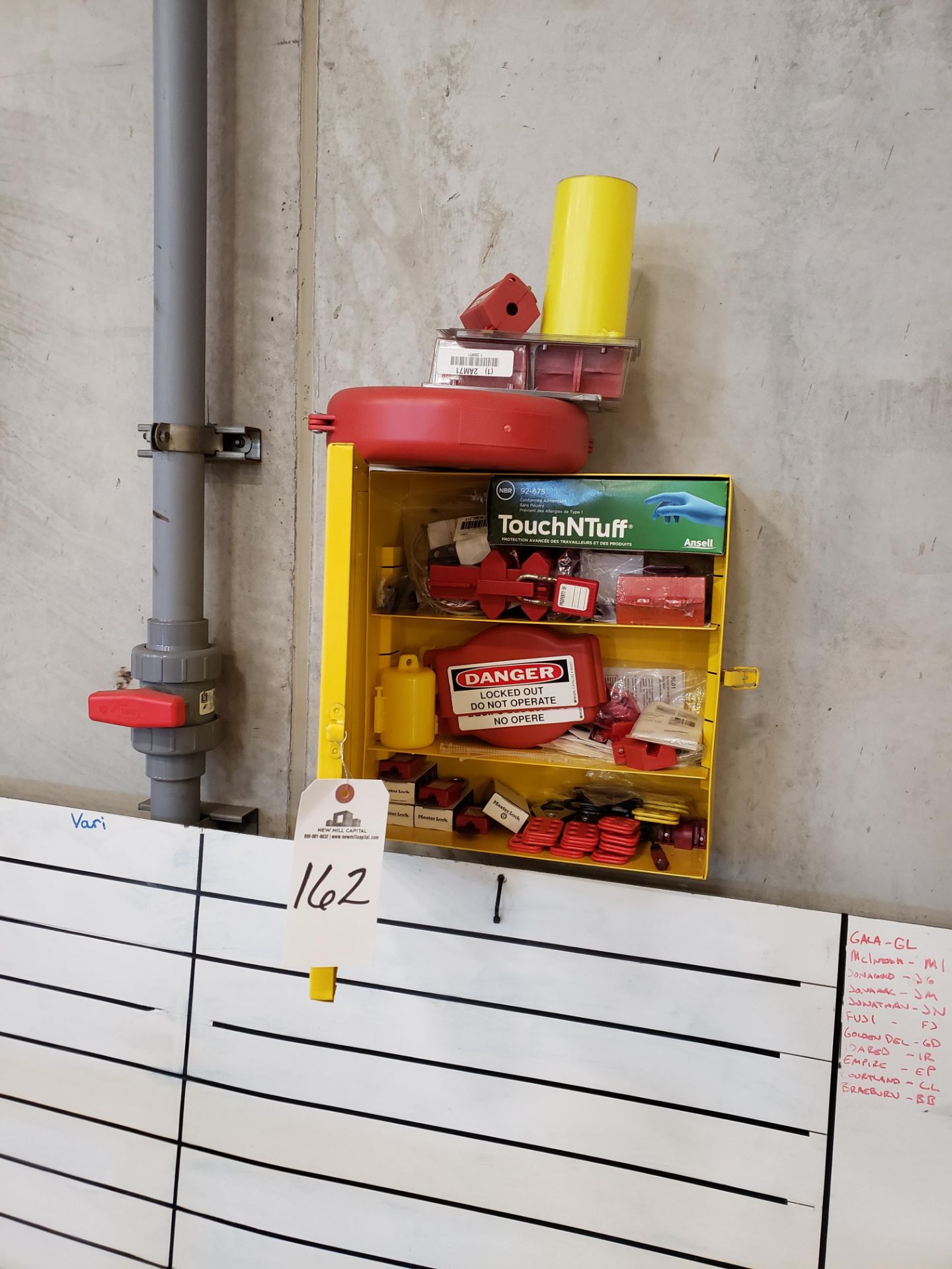 Lot of LockOut-TagOut Accessories | Rig Fee $25