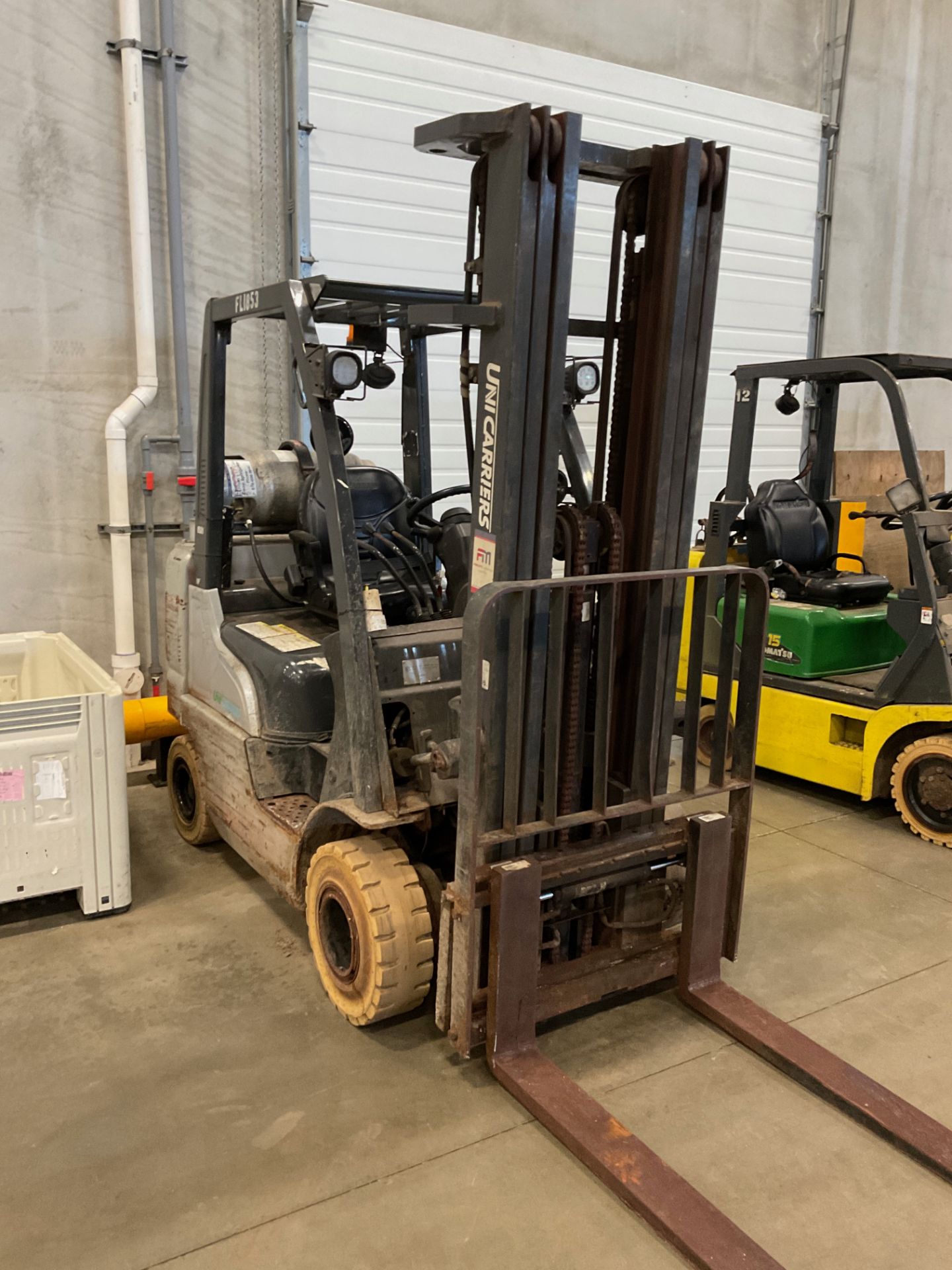 Unicarriers Model MAP1F2A25LV Lift Truck, Side Shift, 3300 LB Max Capacity, LP Powe | Rig Fee $150 - Image 3 of 5