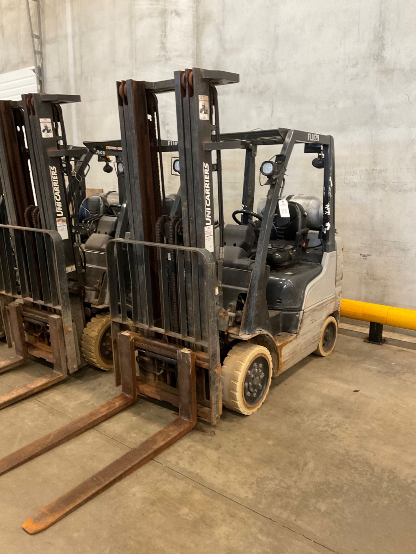 Unicarriers Model MCP1F2A25LV Lift Truck, Side Shift, 3700 LB Max Capacity, LP Powe | Rig Fee $150