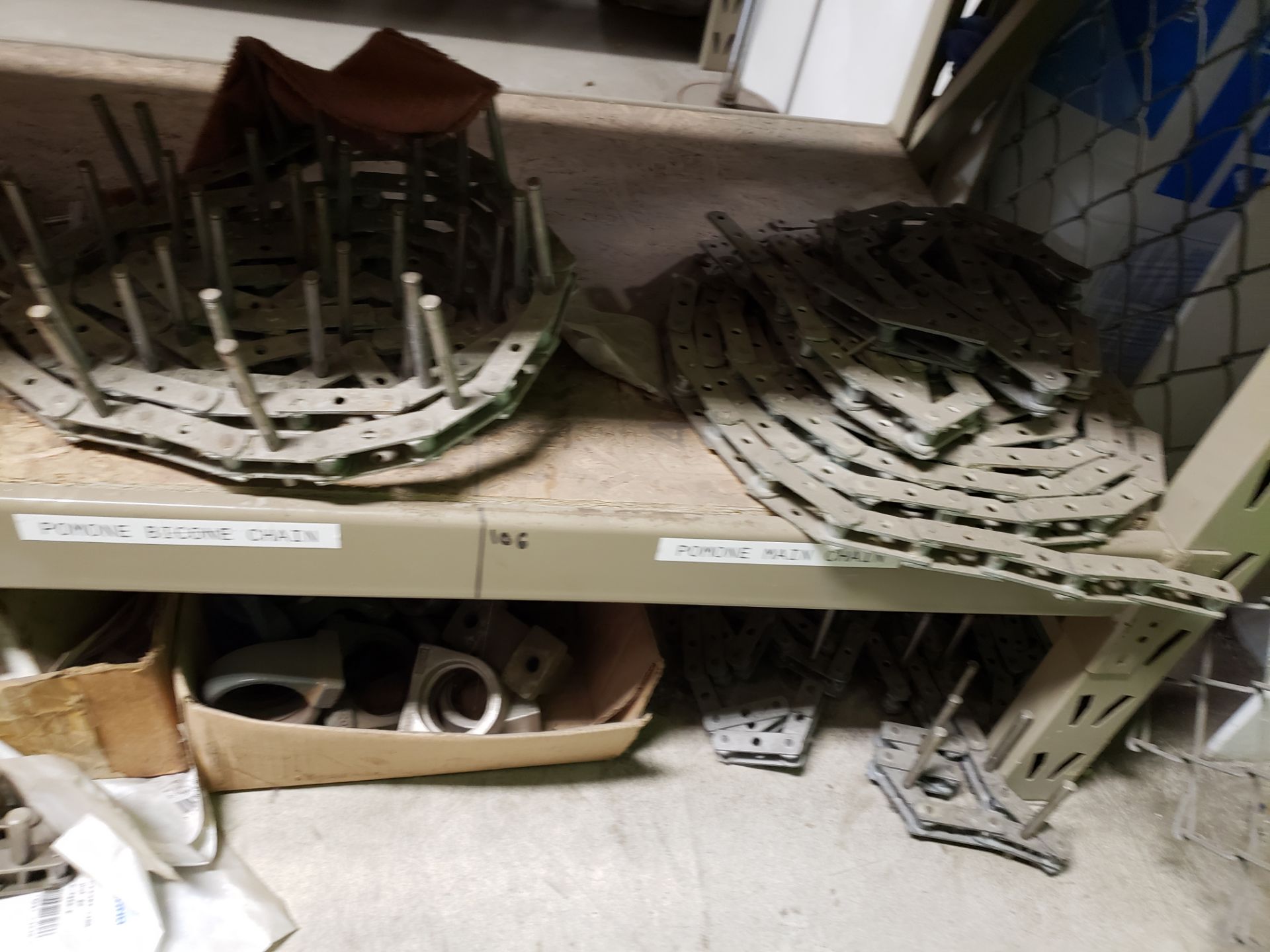 Lot of (1) Section Storage Rack w/Contents, Spare Parts | Rig Fee $150 - Image 5 of 9