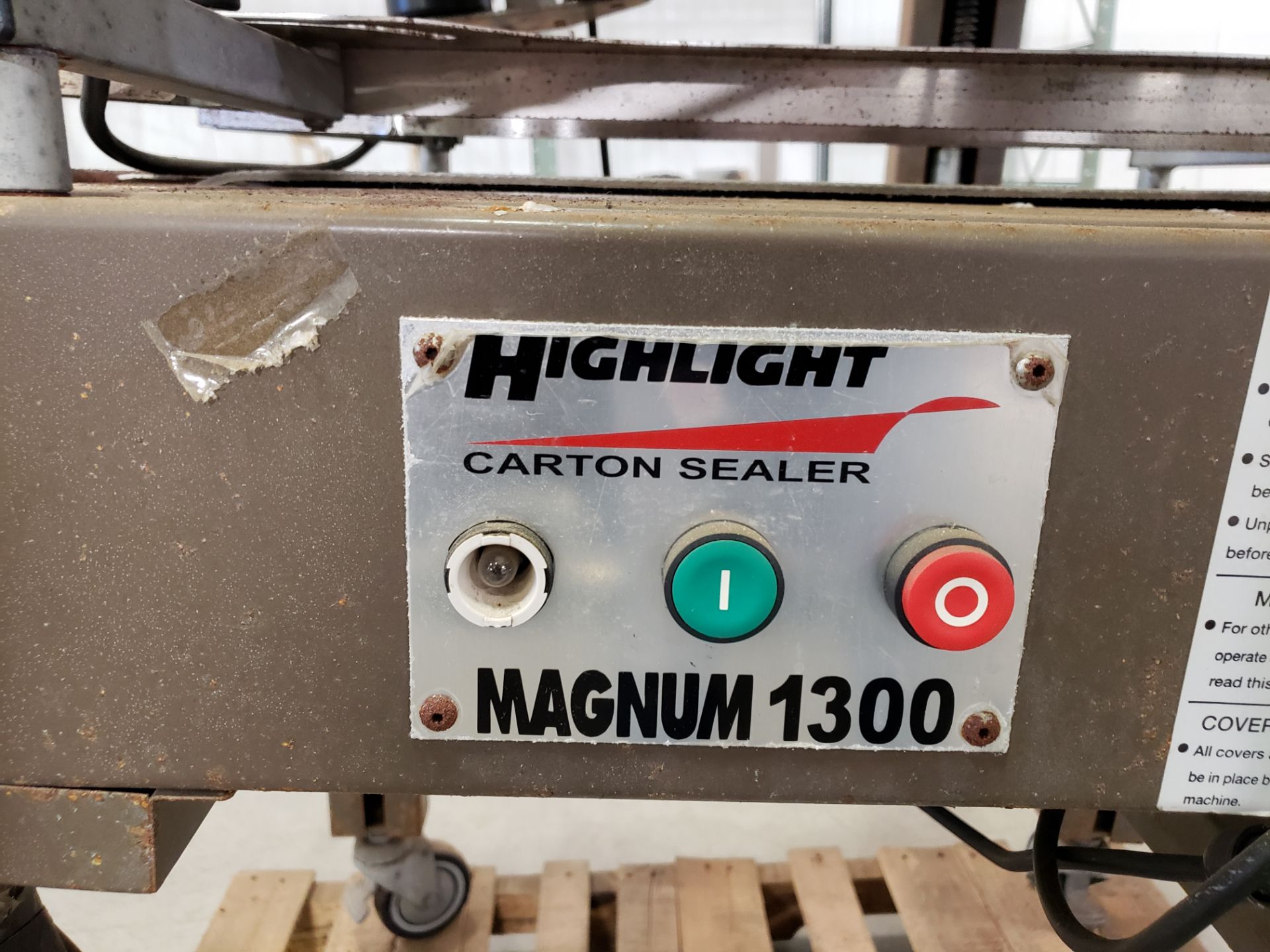 Highlight Magnum 1300 Carton Sealer | Rig Fee $75 - Image 2 of 2