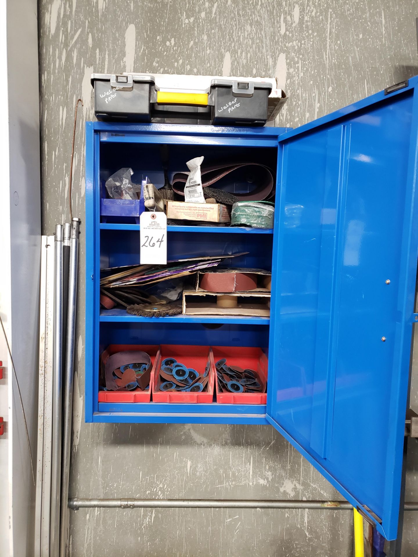 Storage Cabinet w/Contents | Rig Fee $25