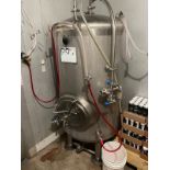 7 BBL Stainless Steel Brite Tank (Approx: 3'6' x 6'6") | Rig Fee $450