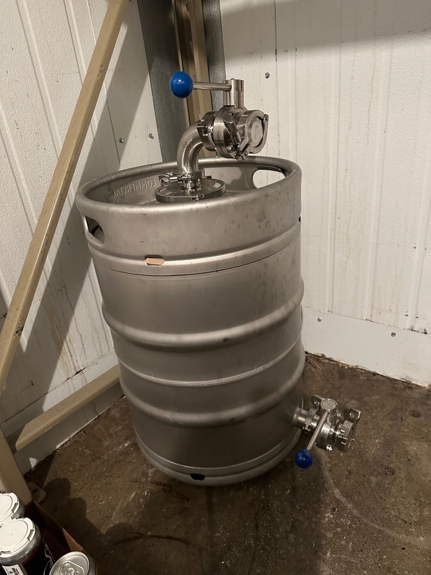 Lot of (2) Yeast Brinks and (1) Firkin | Rig Fee $20 - Image 2 of 4