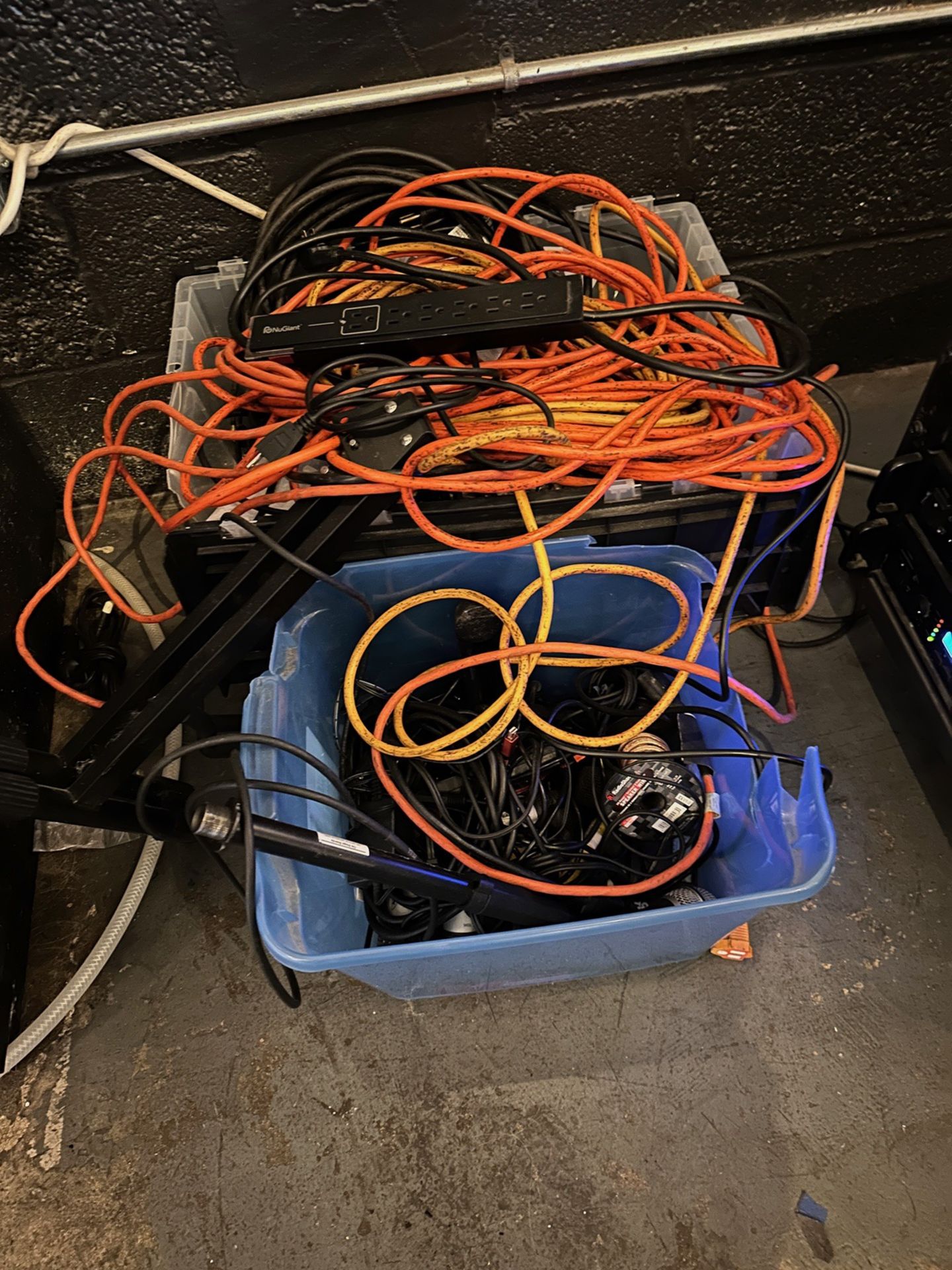 Lot of Misc Cables, Mics, Stands | Rig Fee $25 - Image 2 of 2