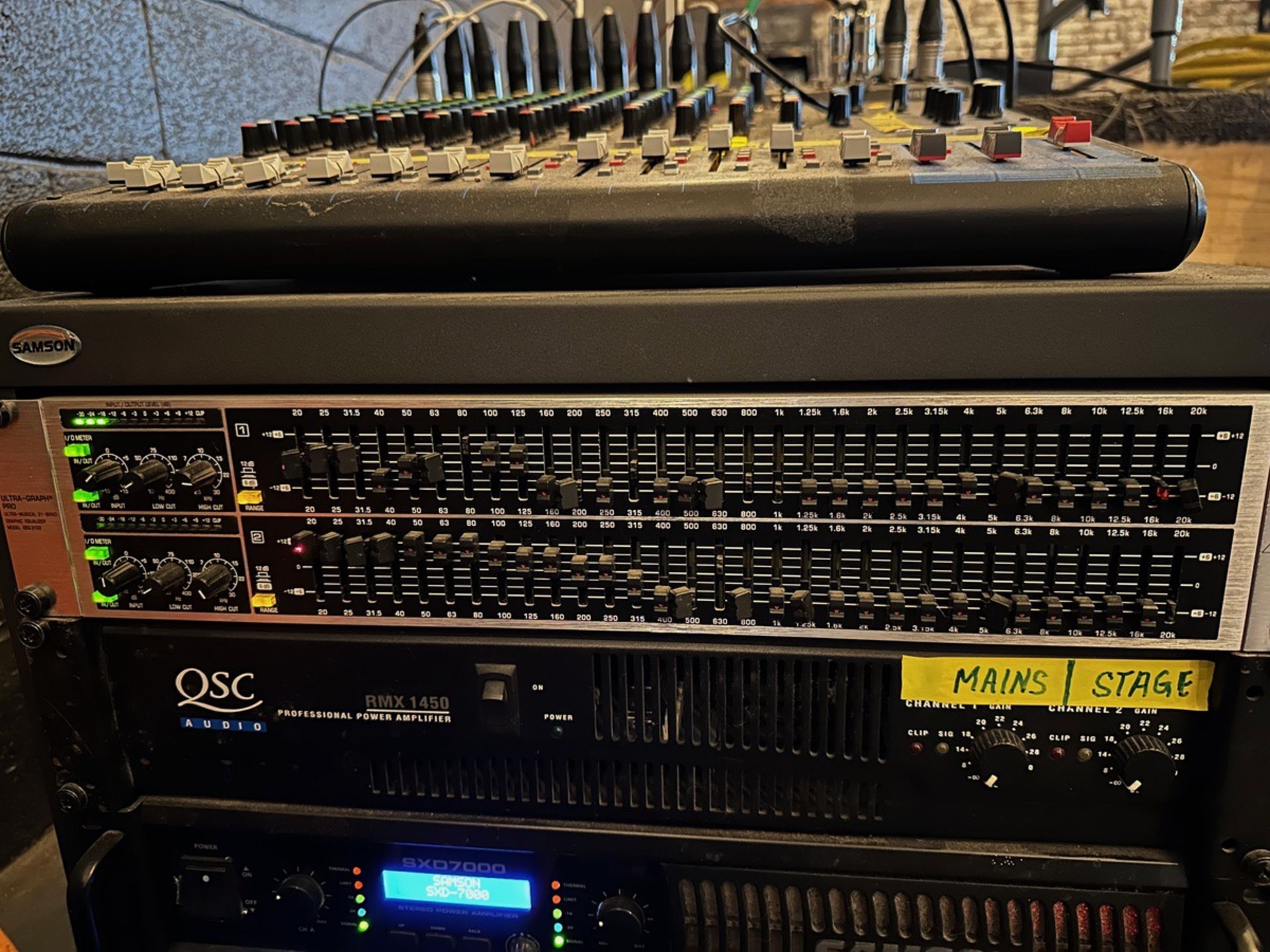 Ultra Graph Pro 31-Band Graphic Equalizer, Model GEQ 3102 | Rig Fee $50