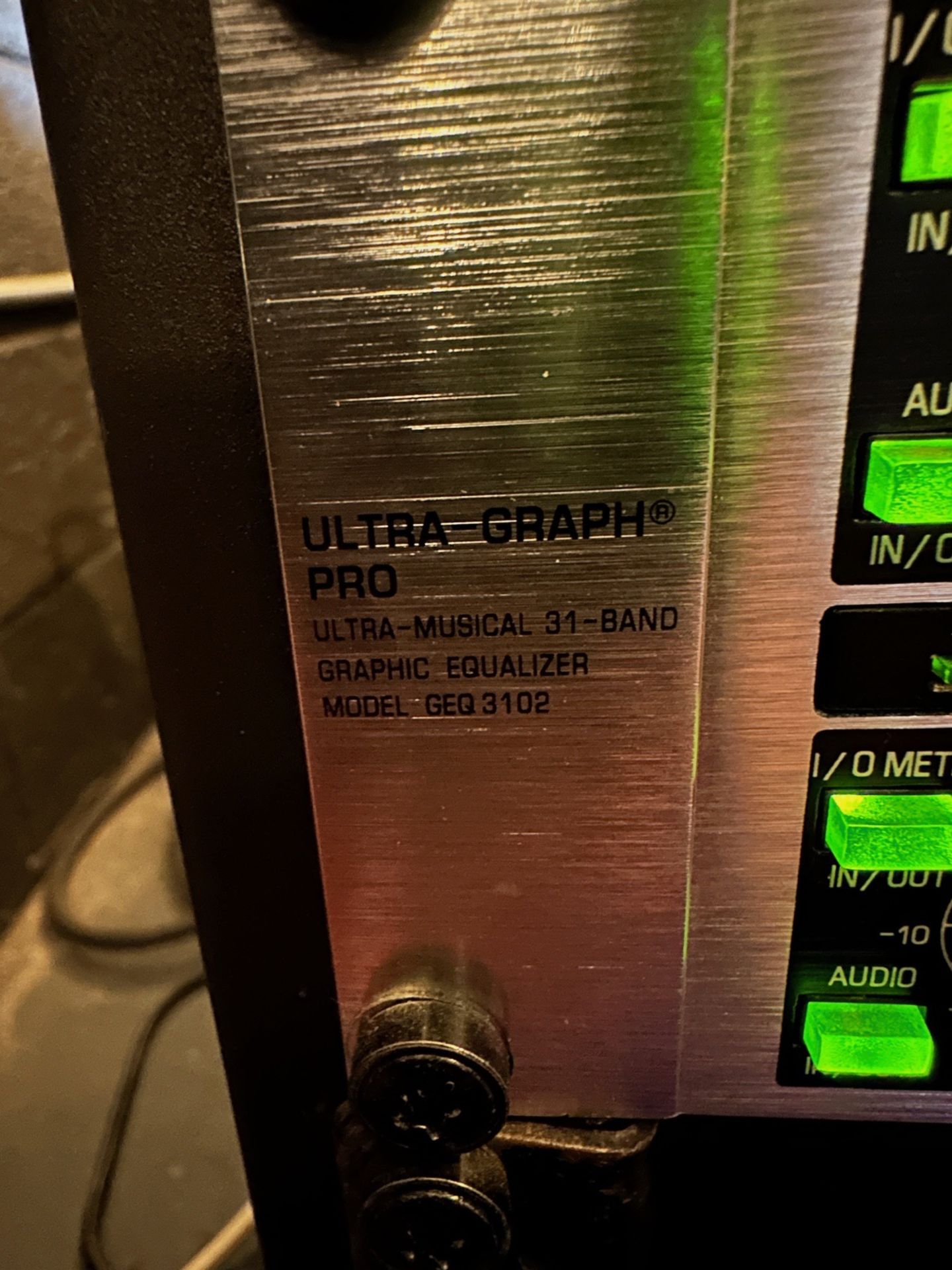 Ultra Graph Pro 31-Band Graphic Equalizer, Model GEQ 3102 | Rig Fee $50 - Image 2 of 2