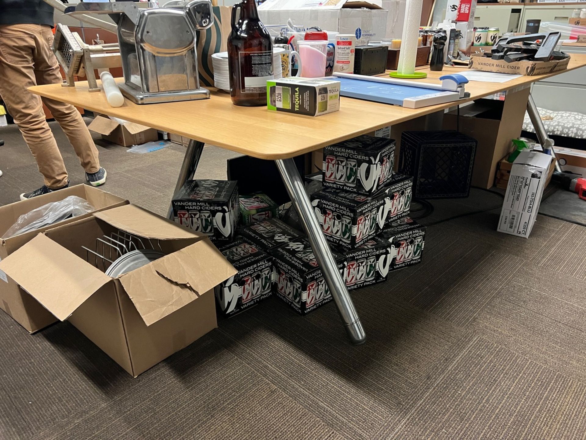 Steelcase Conference Table, Powered | Rig Fee $250