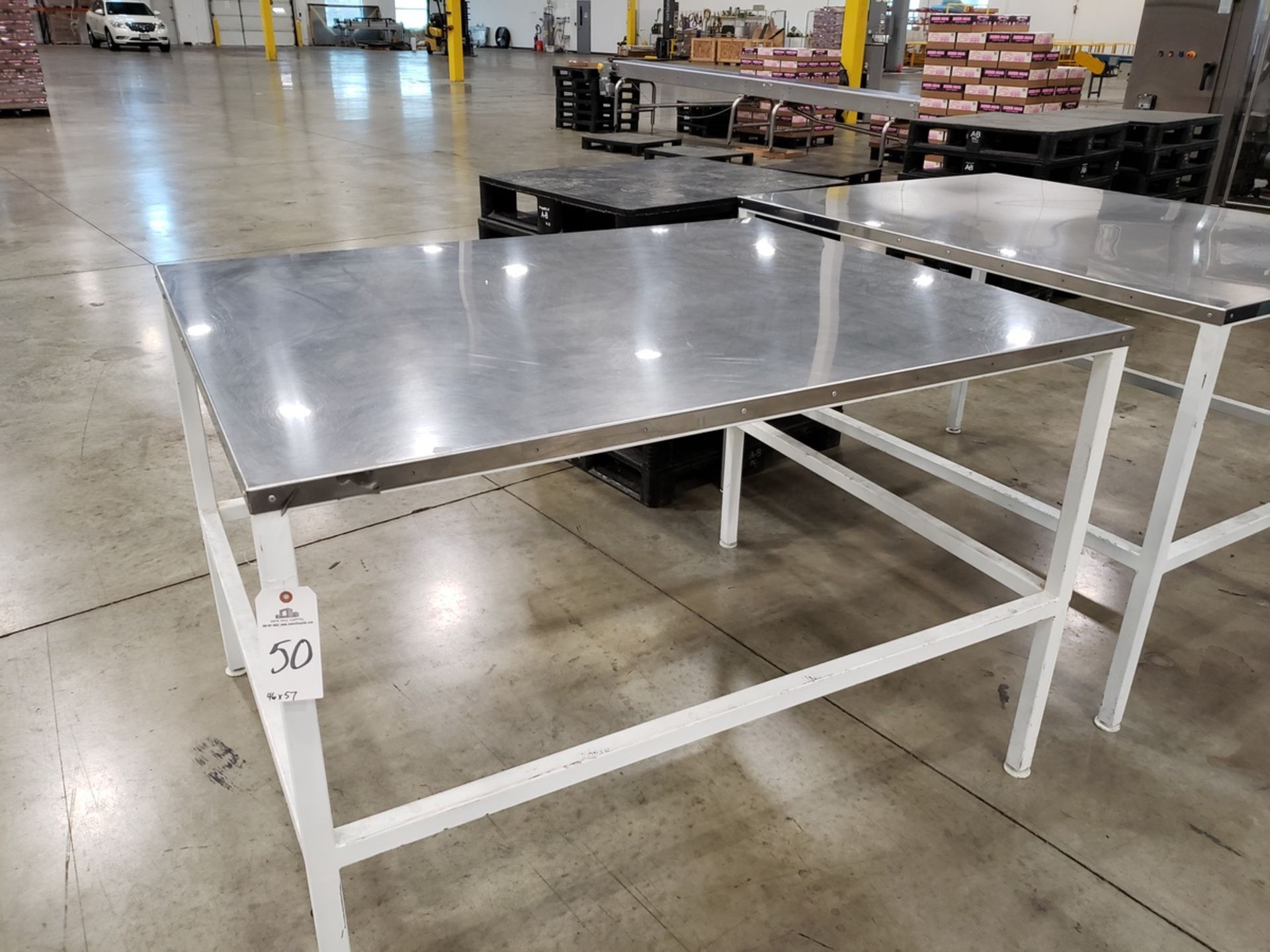 Lot of (34) Stainless Steel Tables, Including: (5) Stainless Steel Table, 30" x 6 | Rig Fee: $2000 - Image 23 of 32