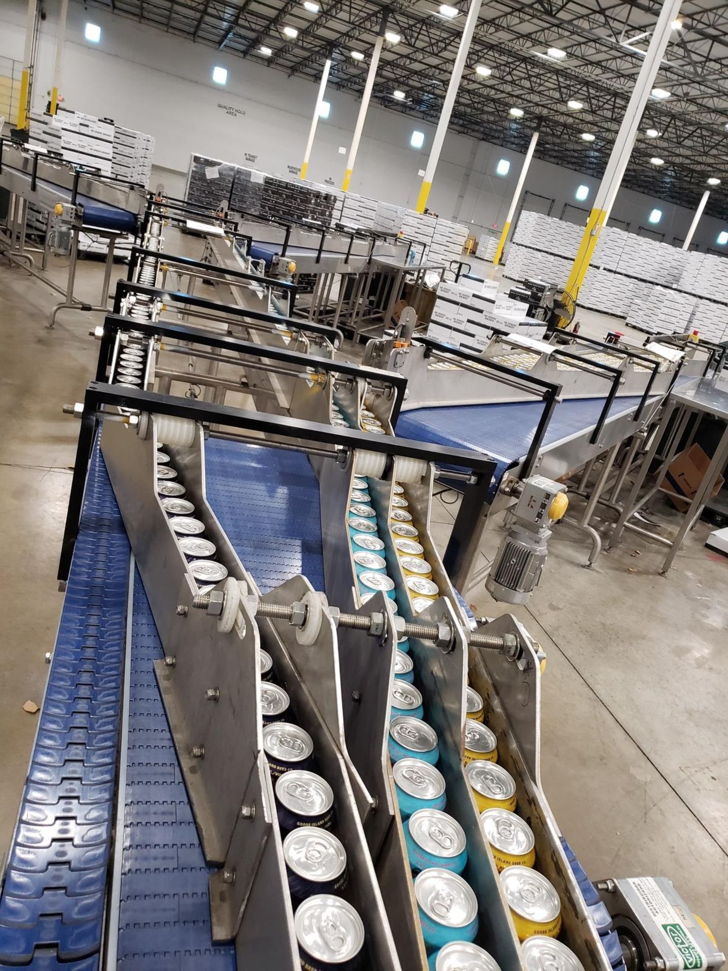 2021 Inmace Stainless Steel Cartoner Feed Conveyor, (6) Lane, W/ (6) Load Stations, | Rig Fee $2500 - Image 5 of 6