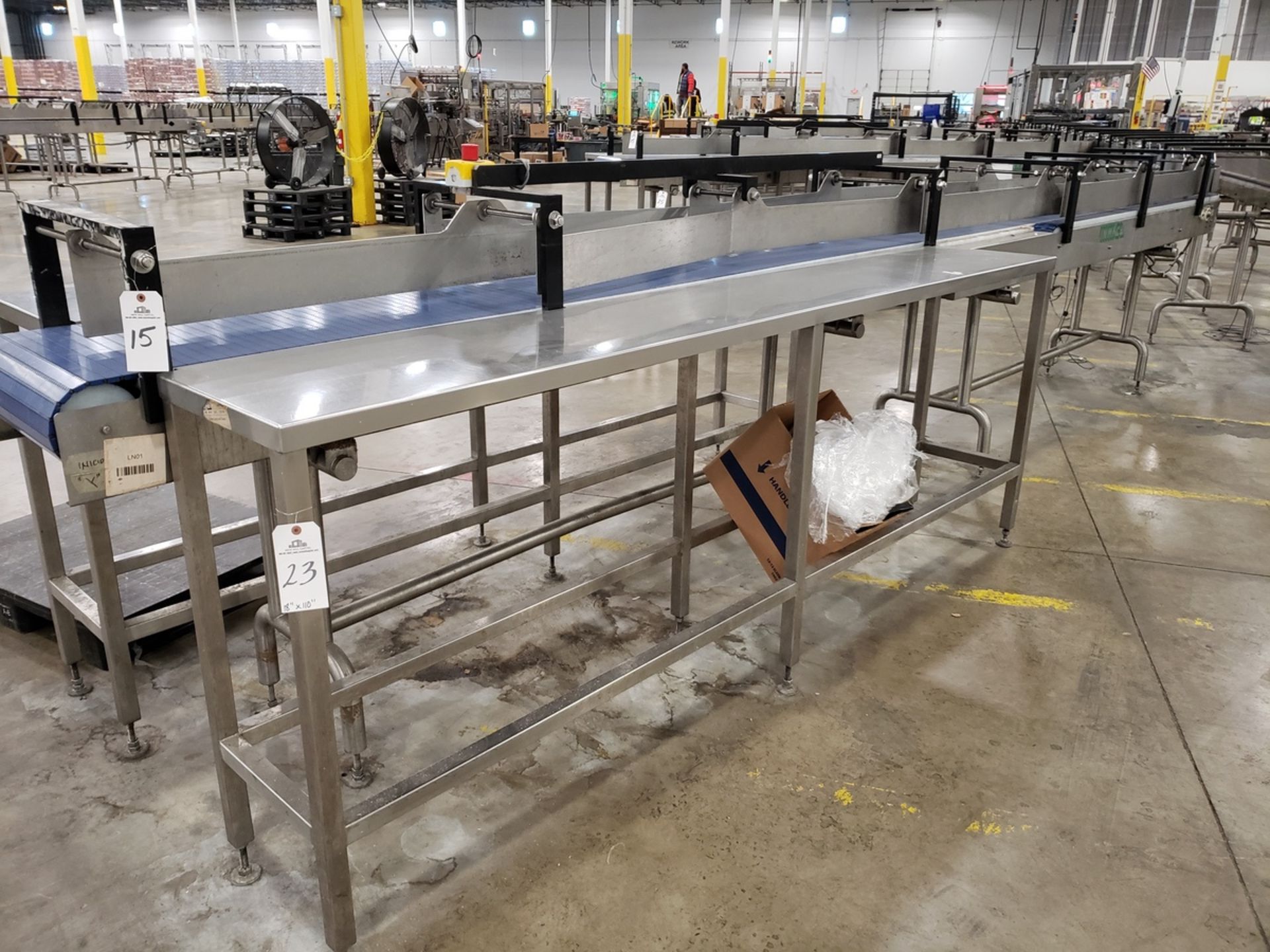 Lot of (34) Stainless Steel Tables, Including: (5) Stainless Steel Table, 30" x 6 | Rig Fee: $2000 - Image 7 of 32