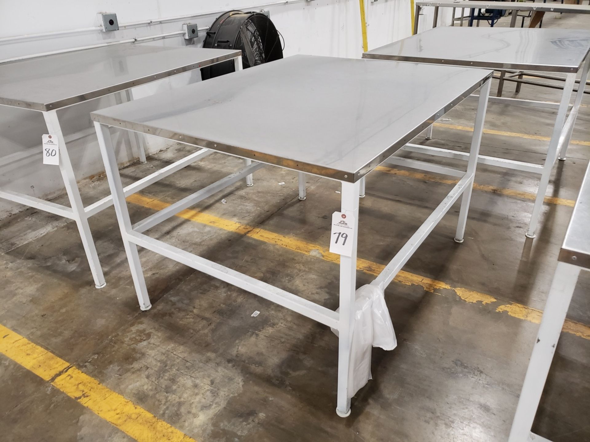 Lot of (34) Stainless Steel Tables, Including: (5) Stainless Steel Table, 30" x 6 | Rig Fee: $2000 - Image 31 of 32