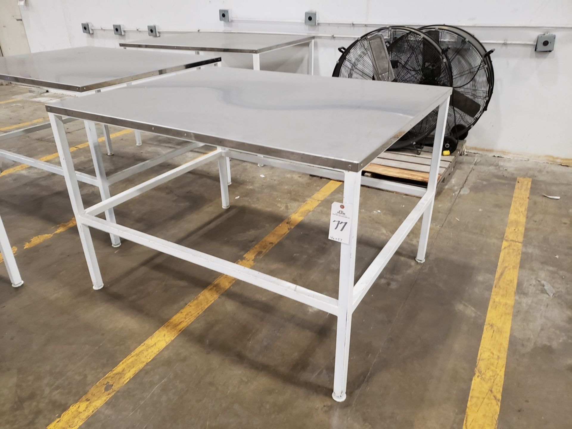 Lot of (34) Stainless Steel Tables, Including: (5) Stainless Steel Table, 30" x 6 | Rig Fee: $2000 - Image 29 of 32