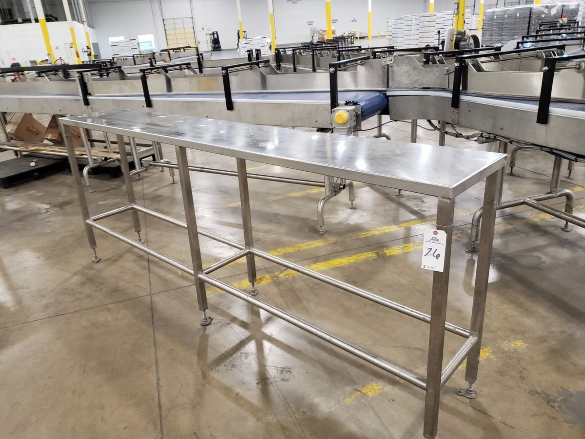 Lot of (34) Stainless Steel Tables, Including: (5) Stainless Steel Table, 30" x 6 | Rig Fee: $2000 - Image 10 of 32