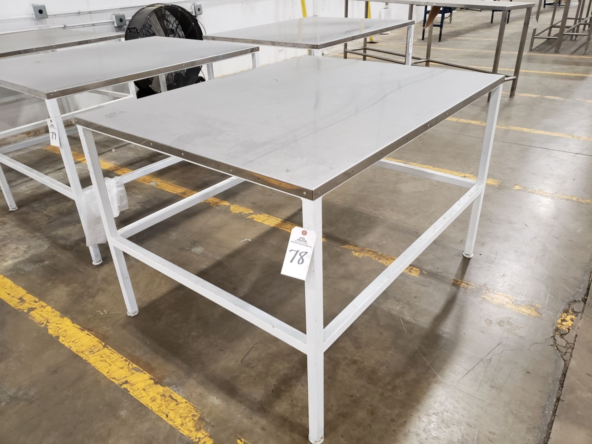 Lot of (34) Stainless Steel Tables, Including: (5) Stainless Steel Table, 30" x 6 | Rig Fee: $2000 - Image 30 of 32