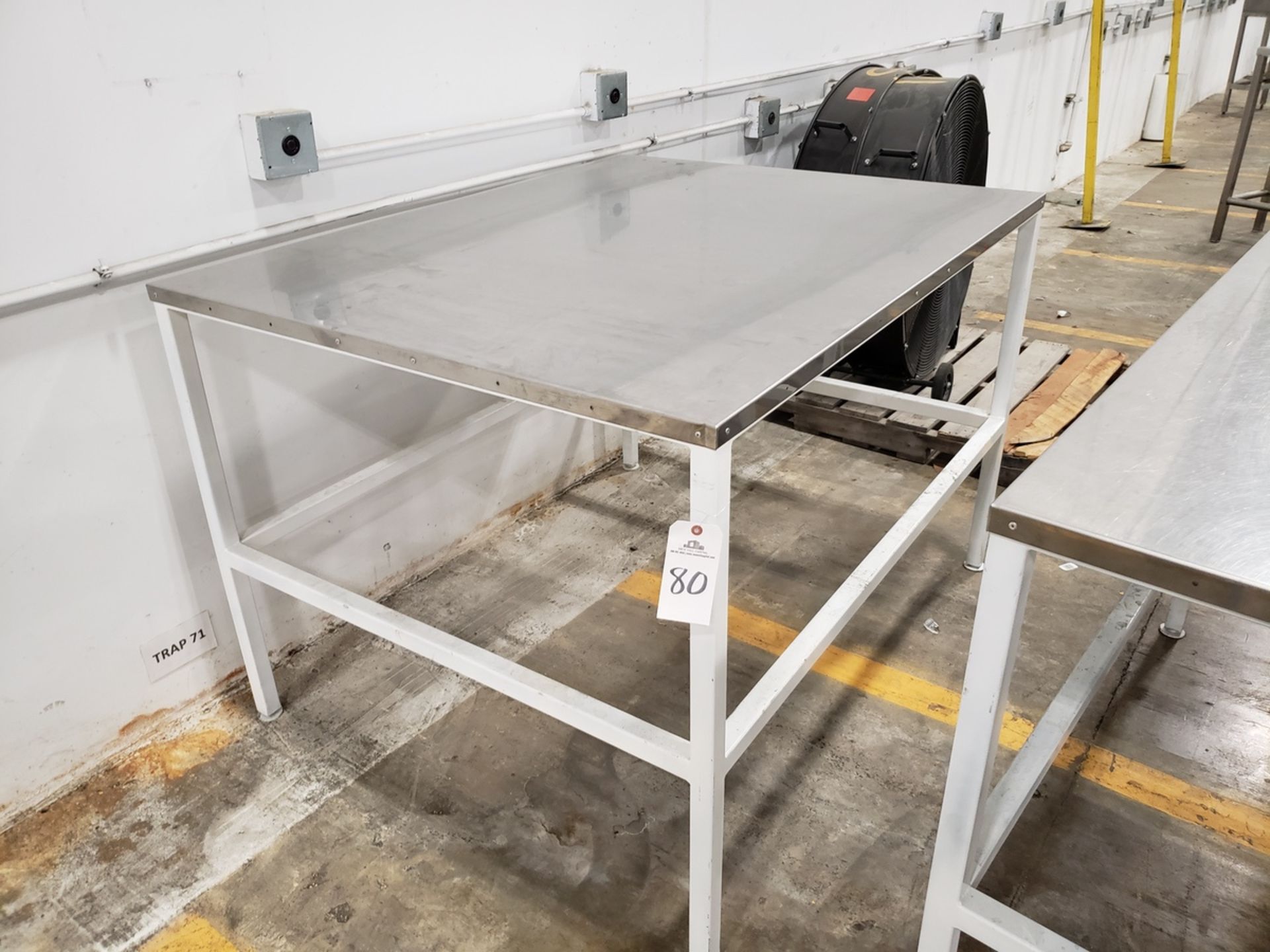 Lot of (34) Stainless Steel Tables, Including: (5) Stainless Steel Table, 30" x 6 | Rig Fee: $2000 - Image 32 of 32