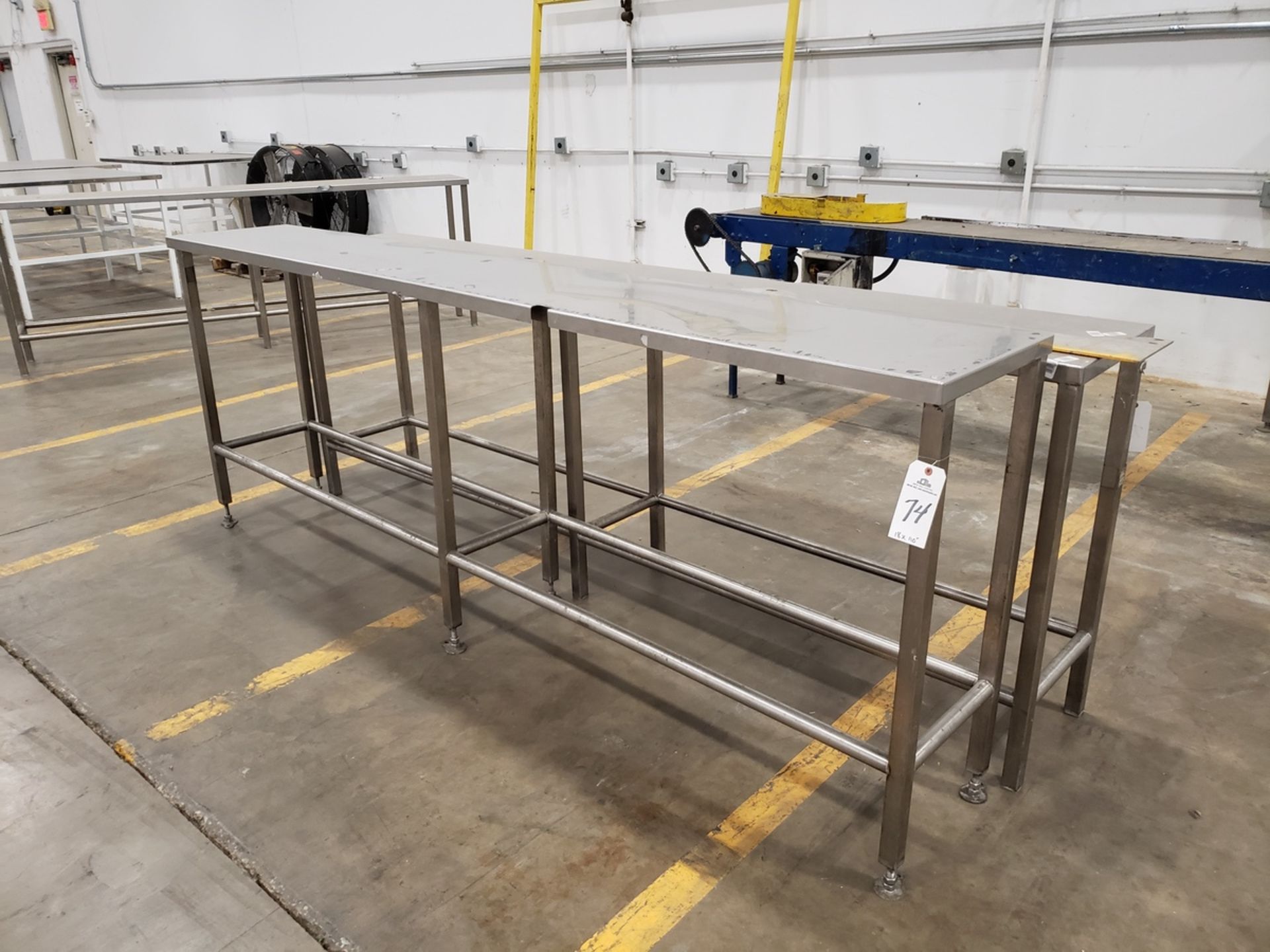 Lot of (34) Stainless Steel Tables, Including: (5) Stainless Steel Table, 30" x 6 | Rig Fee: $2000 - Image 26 of 32