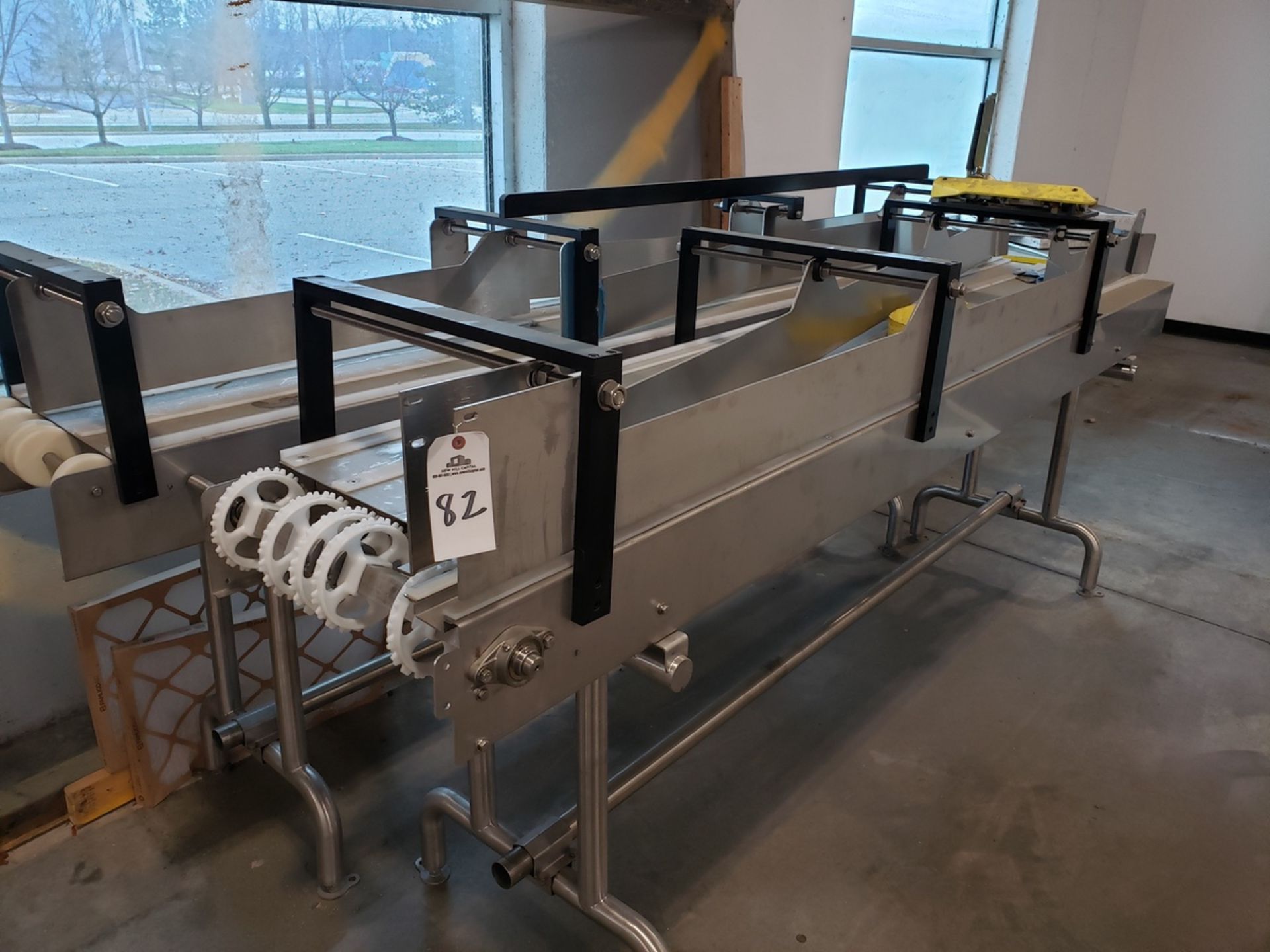 Lot of (2) Conveyor Sections | Rig Fee $250