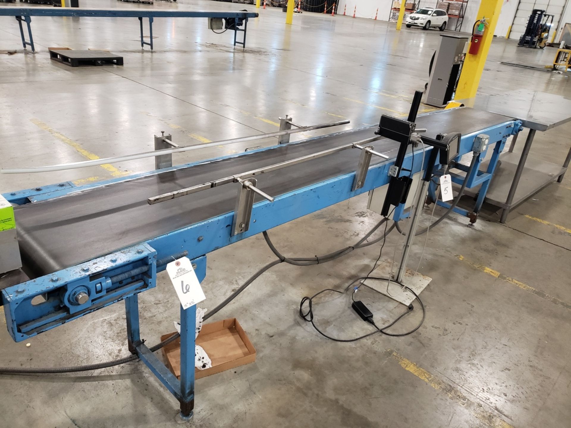 Conveyor Section, 15" x 10' | Rig Fee $225