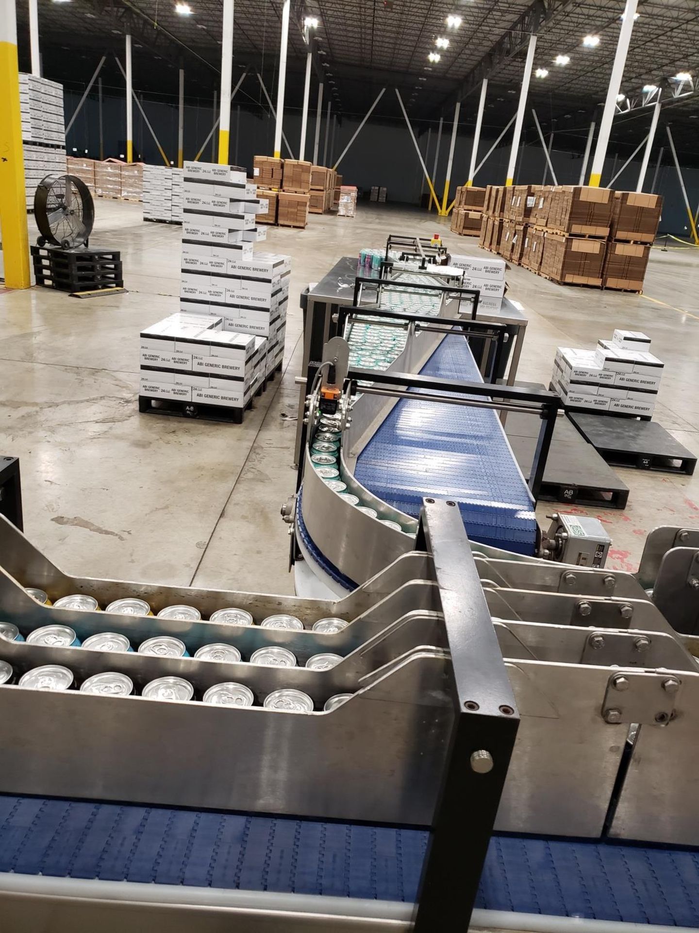 2021 Inmace Stainless Steel Cartoner Feed Conveyor, (6) Lane, W/ (6) Load Stations, | Rig Fee $2500 - Image 4 of 6