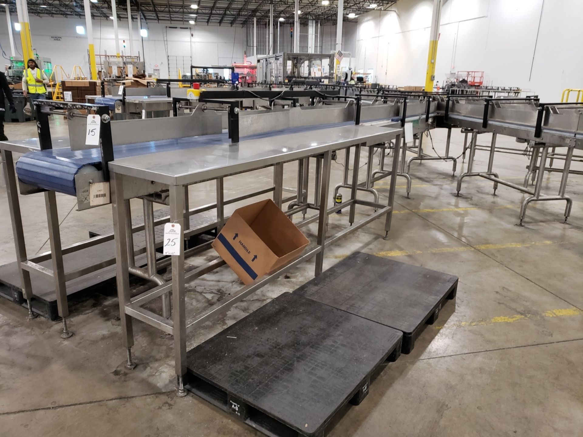 Lot of (34) Stainless Steel Tables, Including: (5) Stainless Steel Table, 30" x 6 | Rig Fee: $2000 - Image 9 of 32